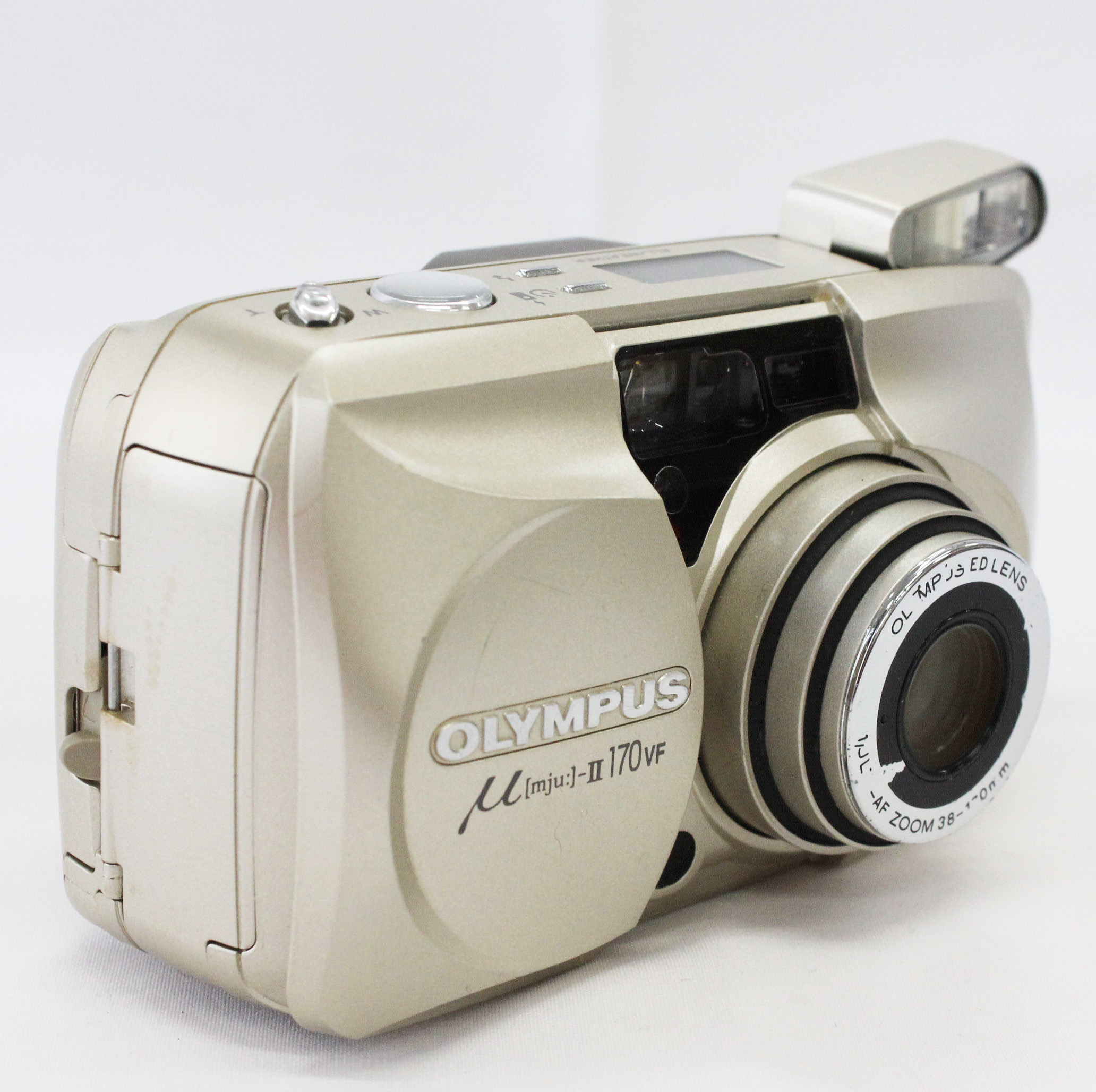  Olympus μ MJU II 170 VF Multi-AF Zoom 35mm Point & Shoot Film Camera with Remote Control RC-300C from Japan Photo 3