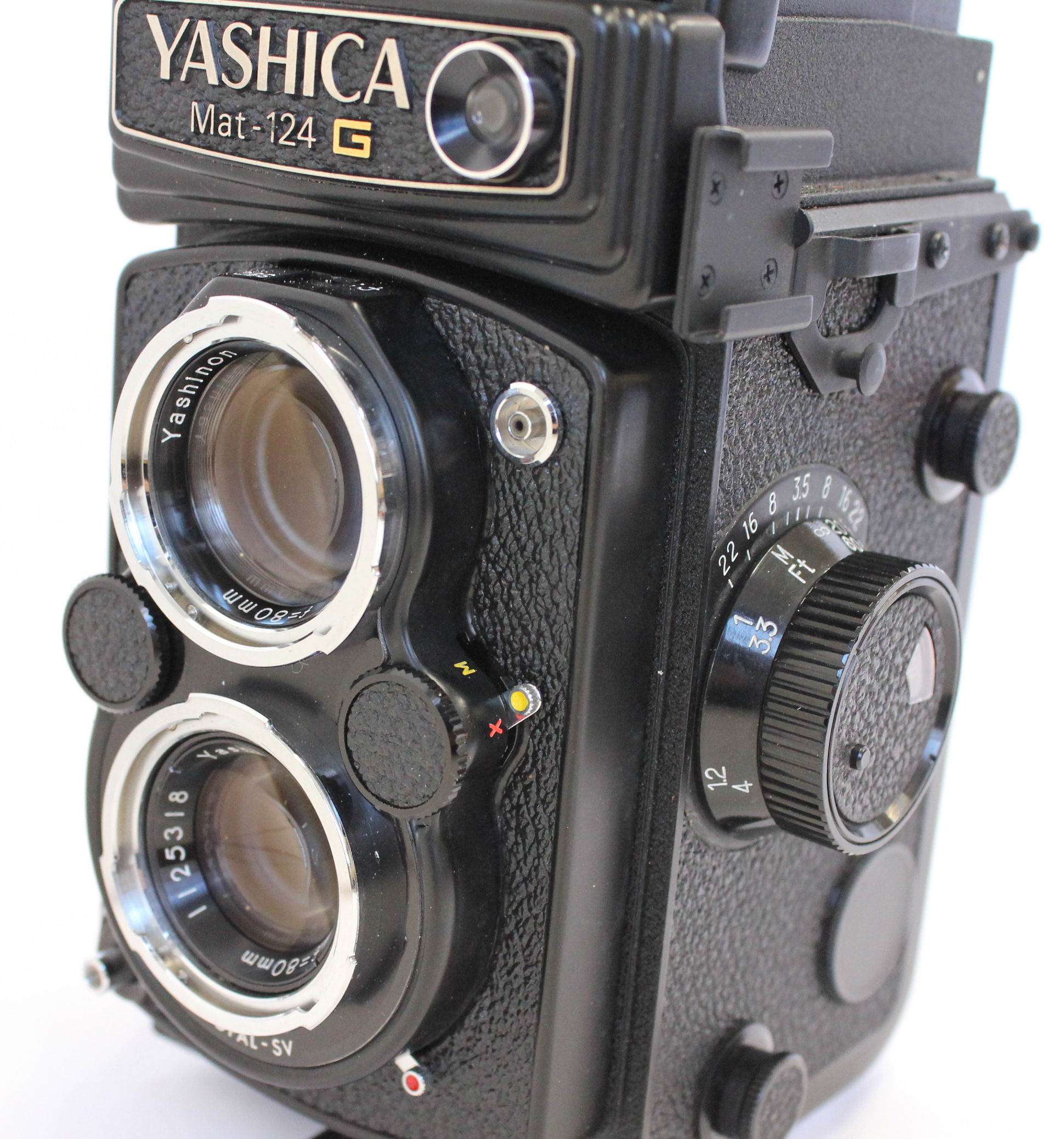  YASHICA MAT 124 G 6x6 TLR Medium Format Camera with 80mm F/3.5 Lens from Japan Photo 9