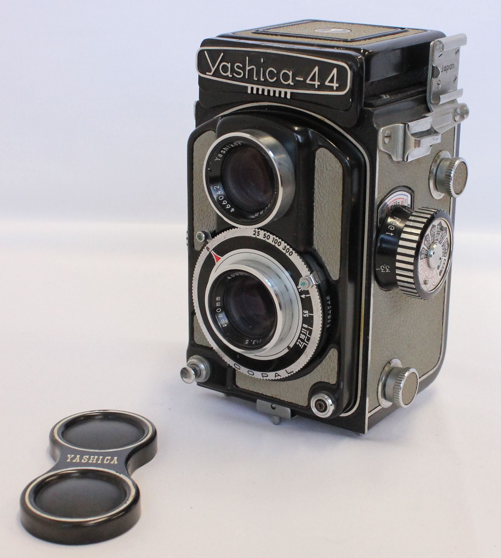 [Excellent++++]  Yashica 44 A 127 4x4 TLR Camera w/ Yashikor 60mm F3.5 Lens from Japan