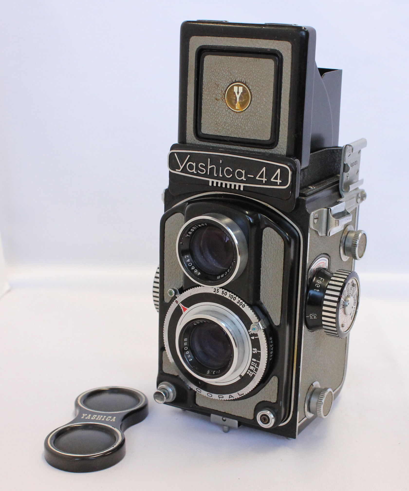   Yashica 44 A 127 4x4 TLR Camera w/ Yashikor 60mm F3.5 Lens from Japan Photo 1