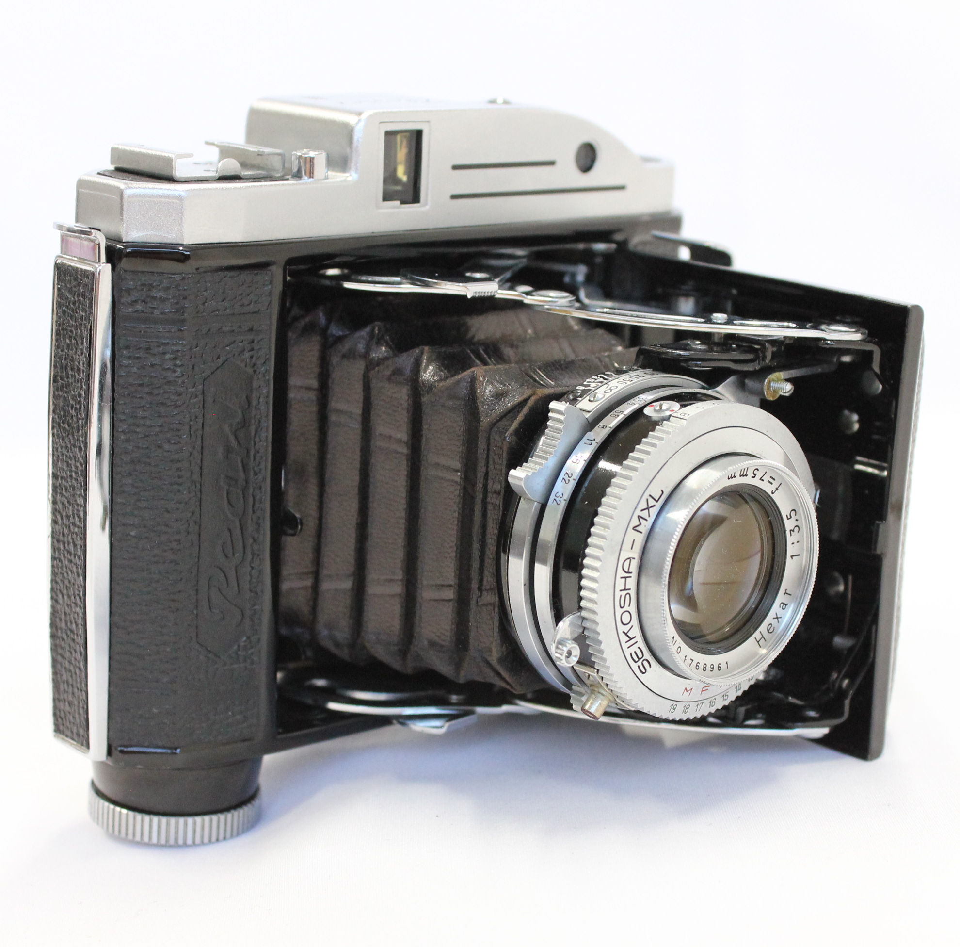 Konica Konishiroku Pearl III 6x4.5 Camera with Hexar 75mm F/3.5 Lens from  Japan (C1252) | Big Fish J-Camera (Big Fish J-Shop)