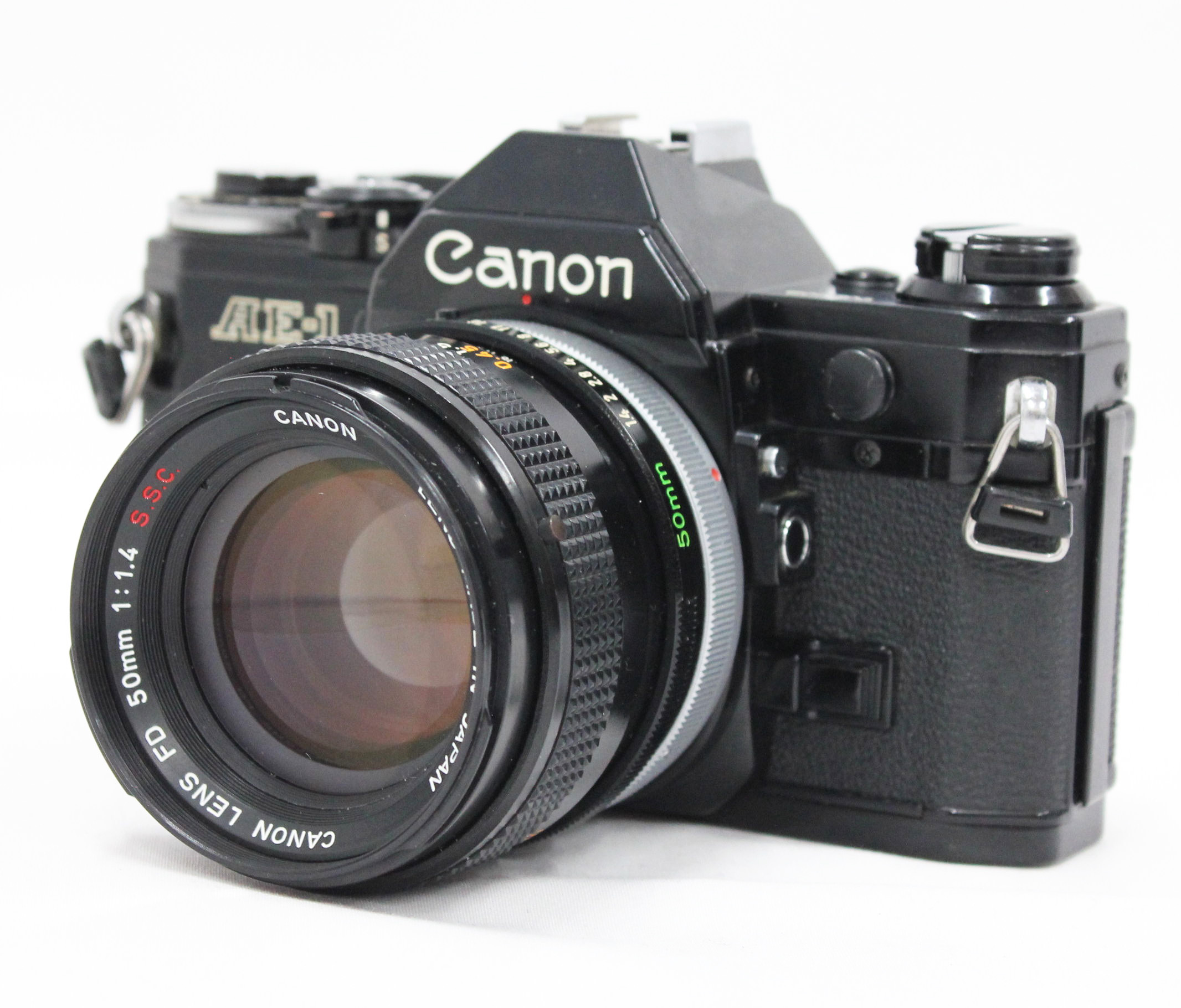 Canon AE-1 35mm SLR Film Camera Black from Japan [For Parts]