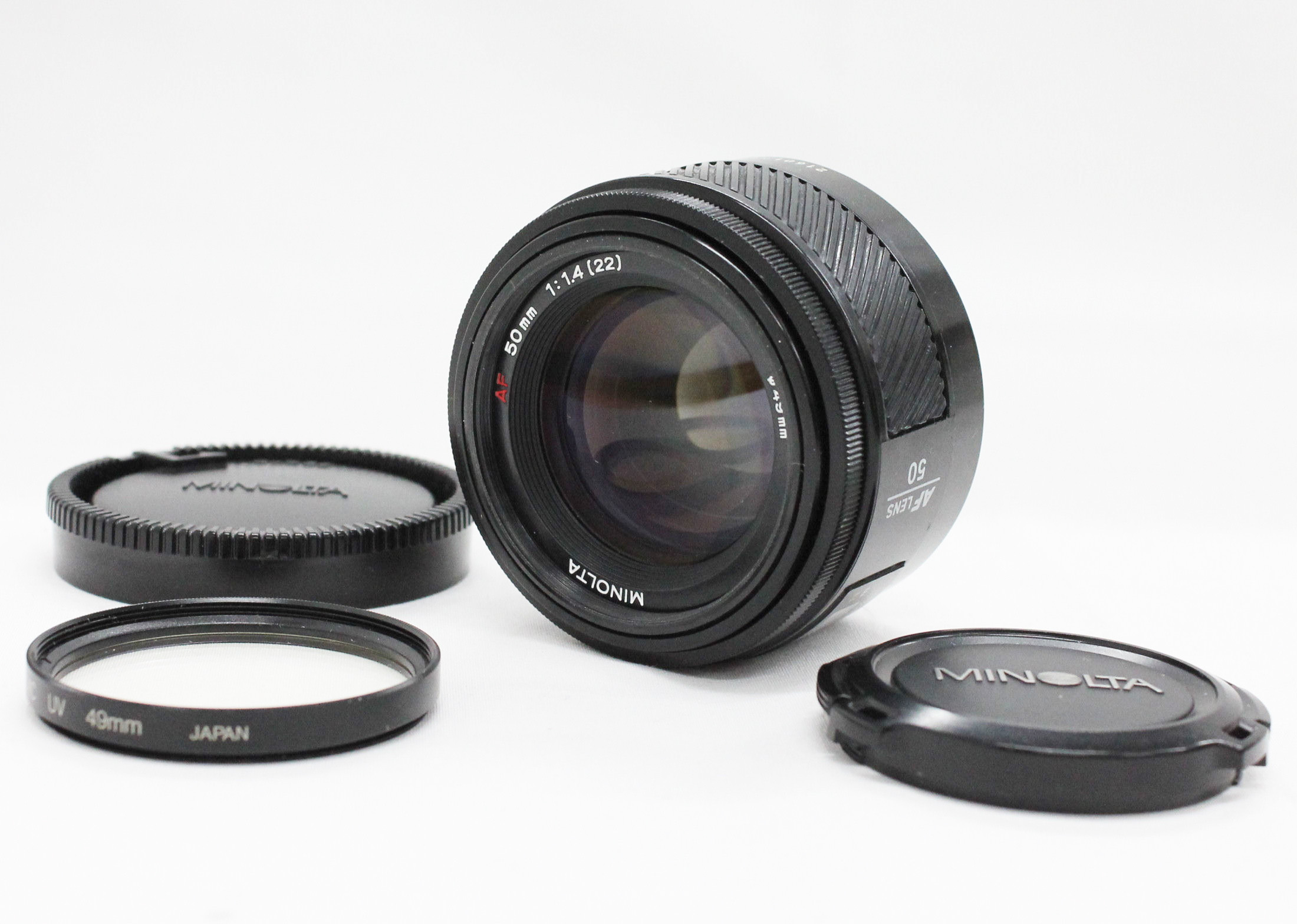 Minolta AF 50mm F/1.4 Lens for Sony Minolta A-mount from Japan (C1285) |  Big Fish J-Camera (Big Fish J-Shop)