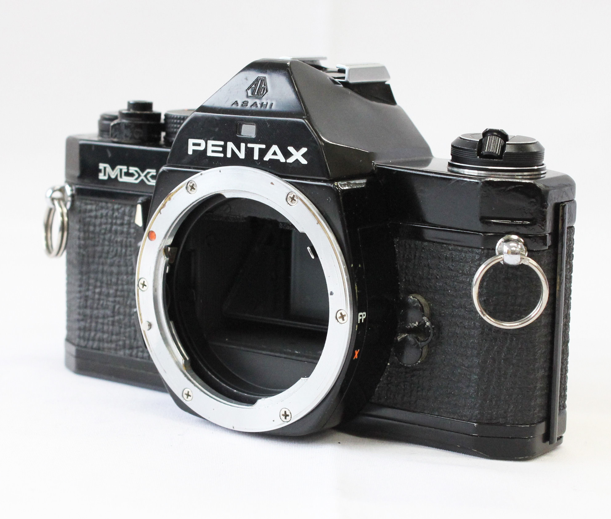 Japan Used Camera Shop | [Excellent] Pentax MX SLR 35mm Film Camera Black Body from Japan