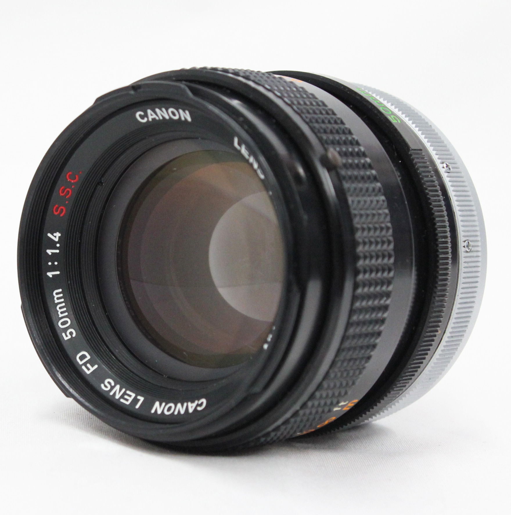 Japan Used Camera Shop | [Excellent++] Canon FD 50mm F/1.4 S.S.C. Lens from Japan