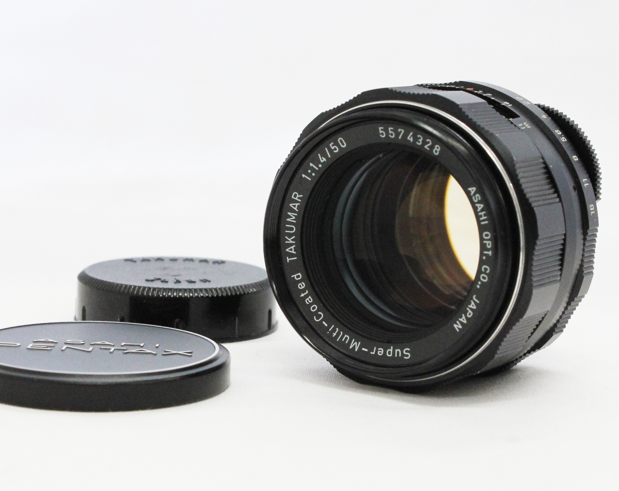 Japan Used Camera Shop | [Excellent++++] Asahi Pentax Super-Multi-Coated Takumar 50mm F/1.4 M42 MF Lens from Japan