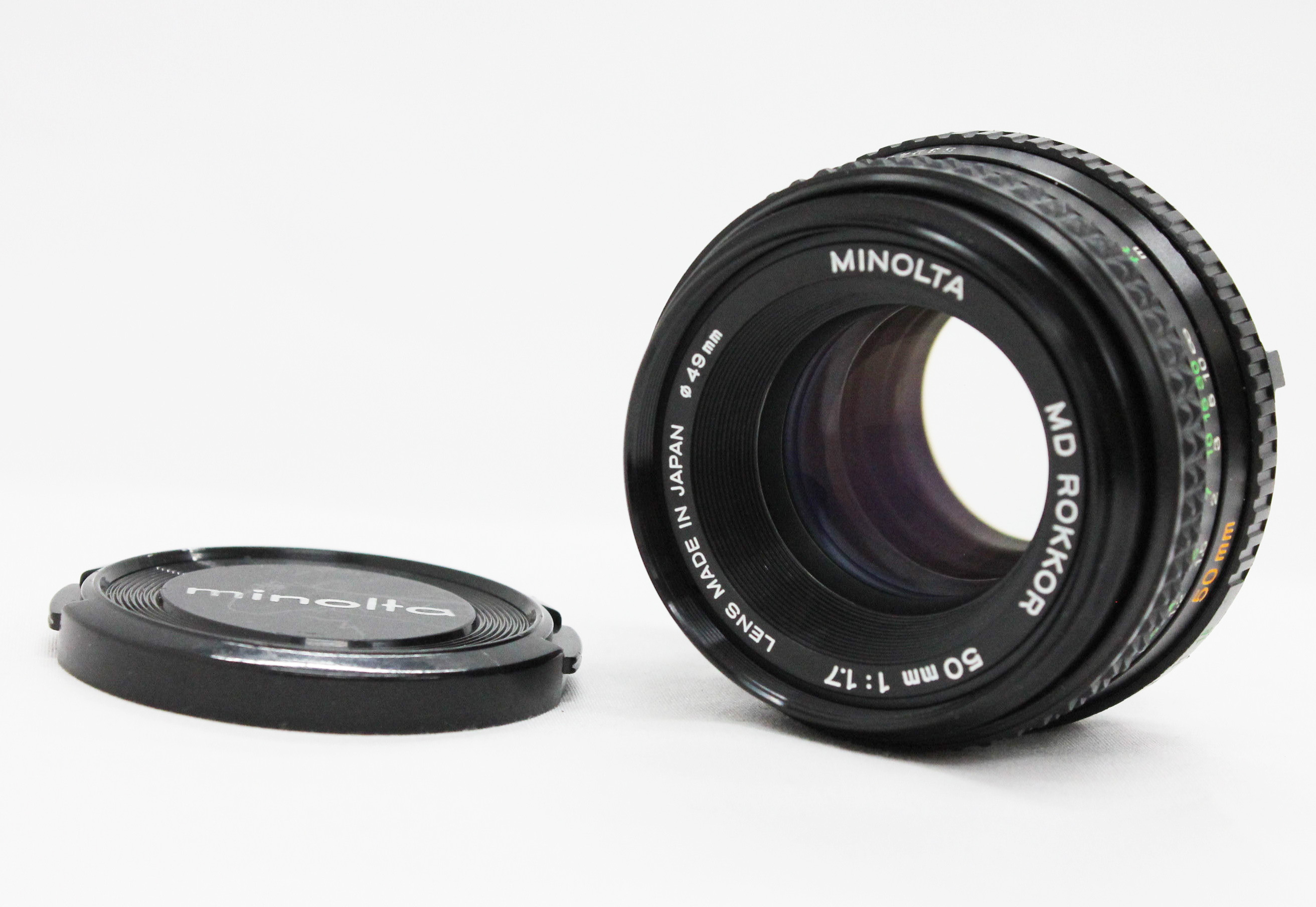 Japan Used Camera Shop | [Excellent+++++] Minolta MD Rokkor 50mm F/1.7 MF Lens from Japan