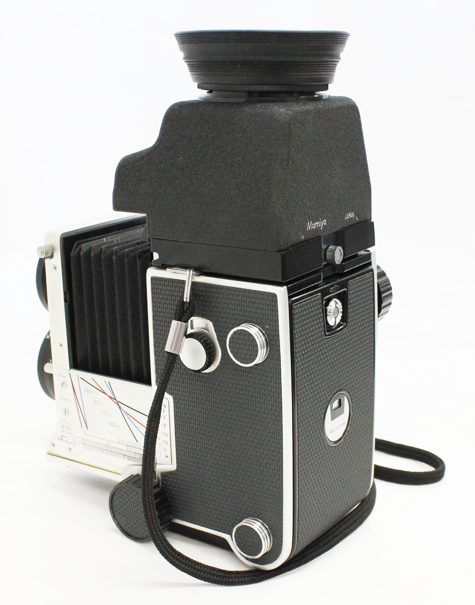  Mamiya C220 Pro TLR Medium Format Camera with 80mm F2.8 and CdS Magnifying Hood from Japan Photo 3