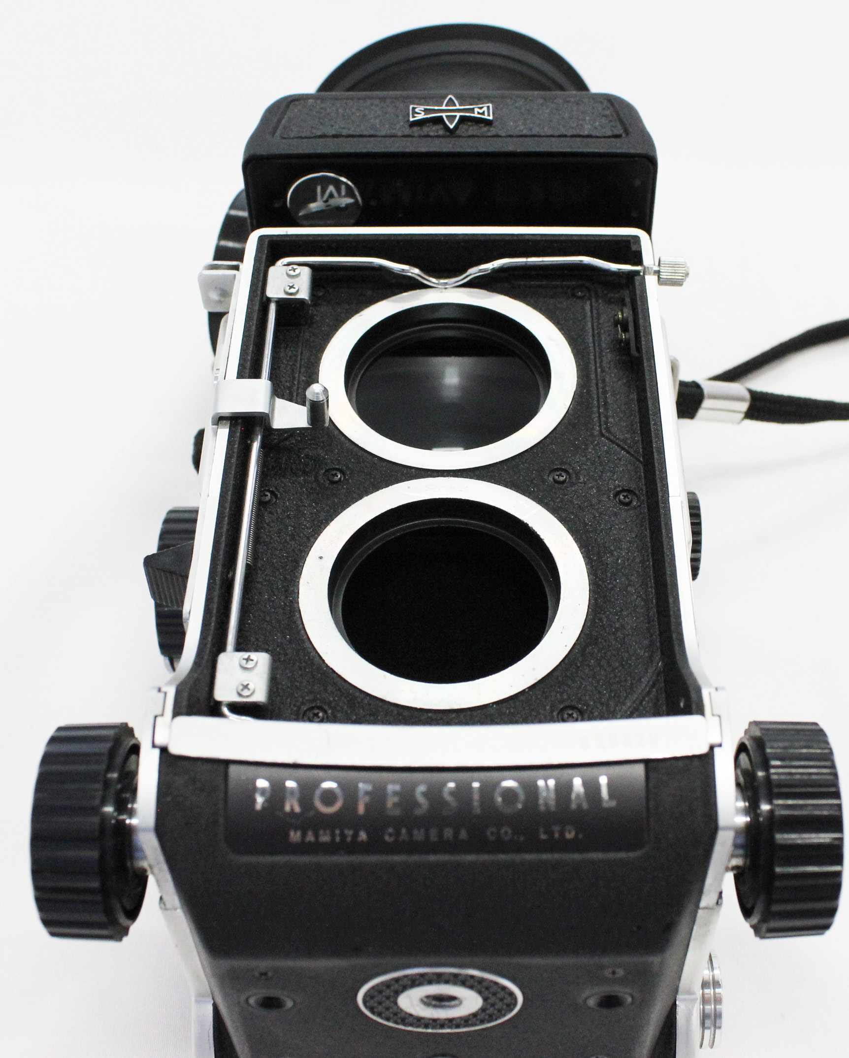  Mamiya C220 Pro TLR Medium Format Camera with 80mm F2.8 and CdS Magnifying Hood from Japan Photo 4