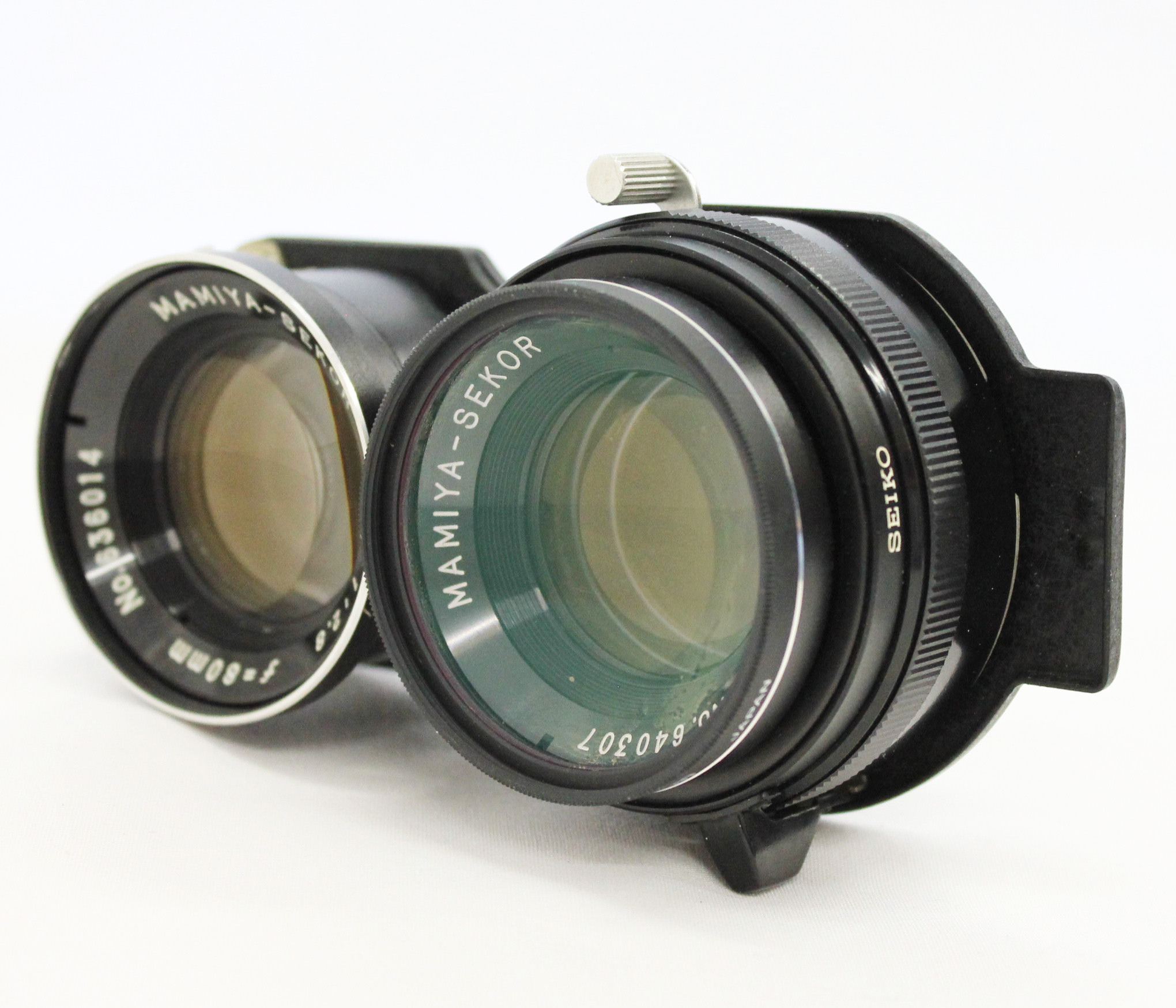  Mamiya C220 Pro TLR Medium Format Camera with 80mm F2.8 and CdS Magnifying Hood from Japan Photo 11