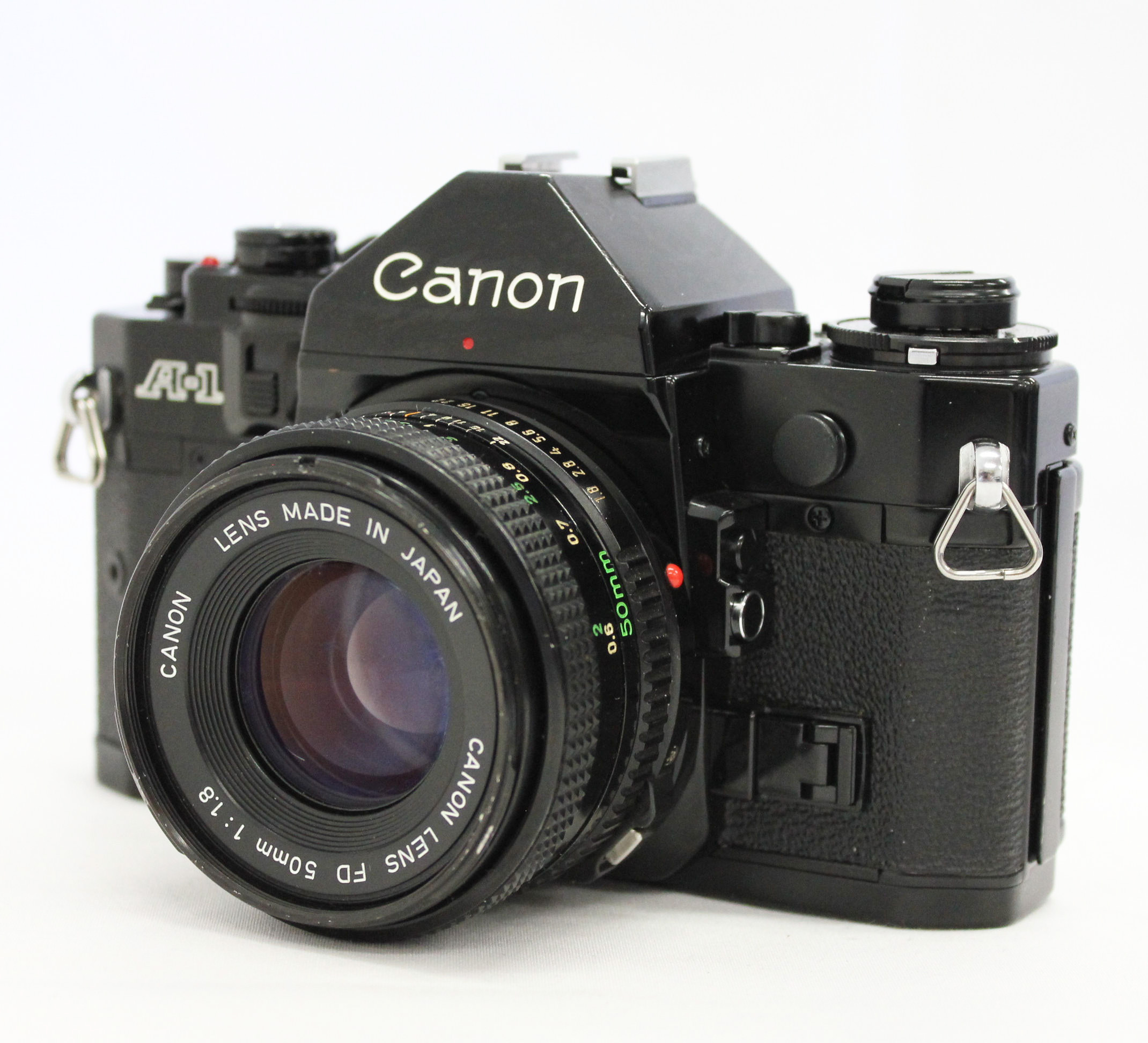 Japan Used Camera Shop | [Exc+++++] Canon A-1 35mm SLR Film Camera with New FD NFD 50mm F/1.8 from Japan