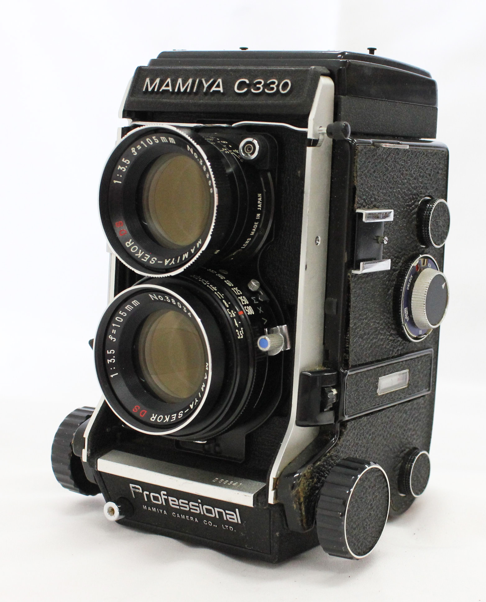 Mamiya C330 Pro S TLR Camera Sekor DS 105mm f/3.5 Lens マミヤ 二眼