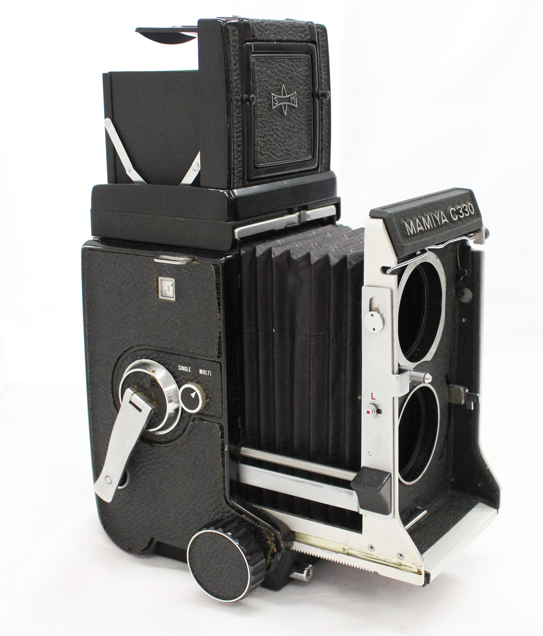 Mamiya C330 Professional Camera with Mamiya-Sekor DS 105mm F3.5 Blue