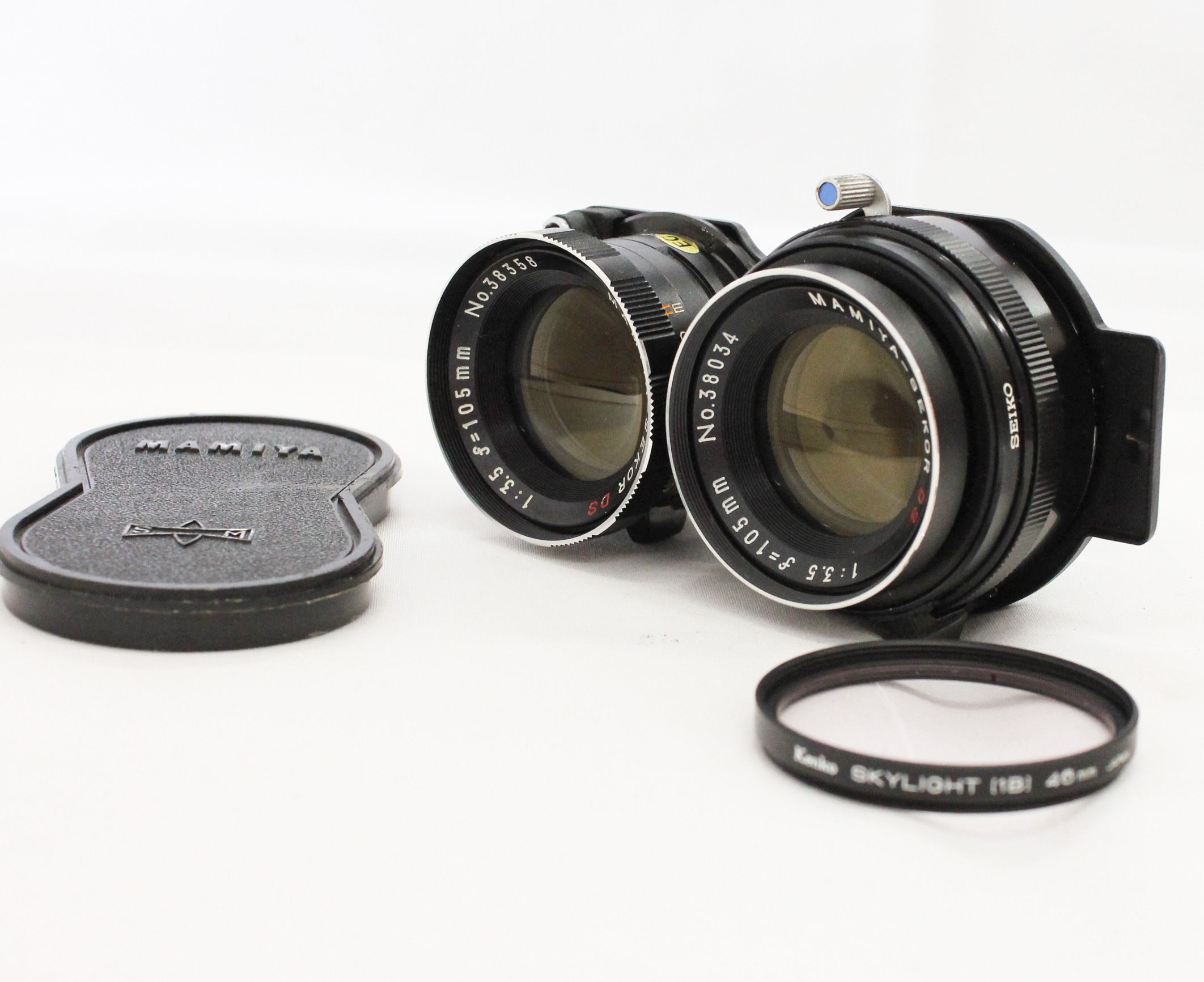  Mamiya C330 Professional Camera with Mamiya-Sekor DS 105mm F3.5 Blue Dot Lens from Japan Photo 16