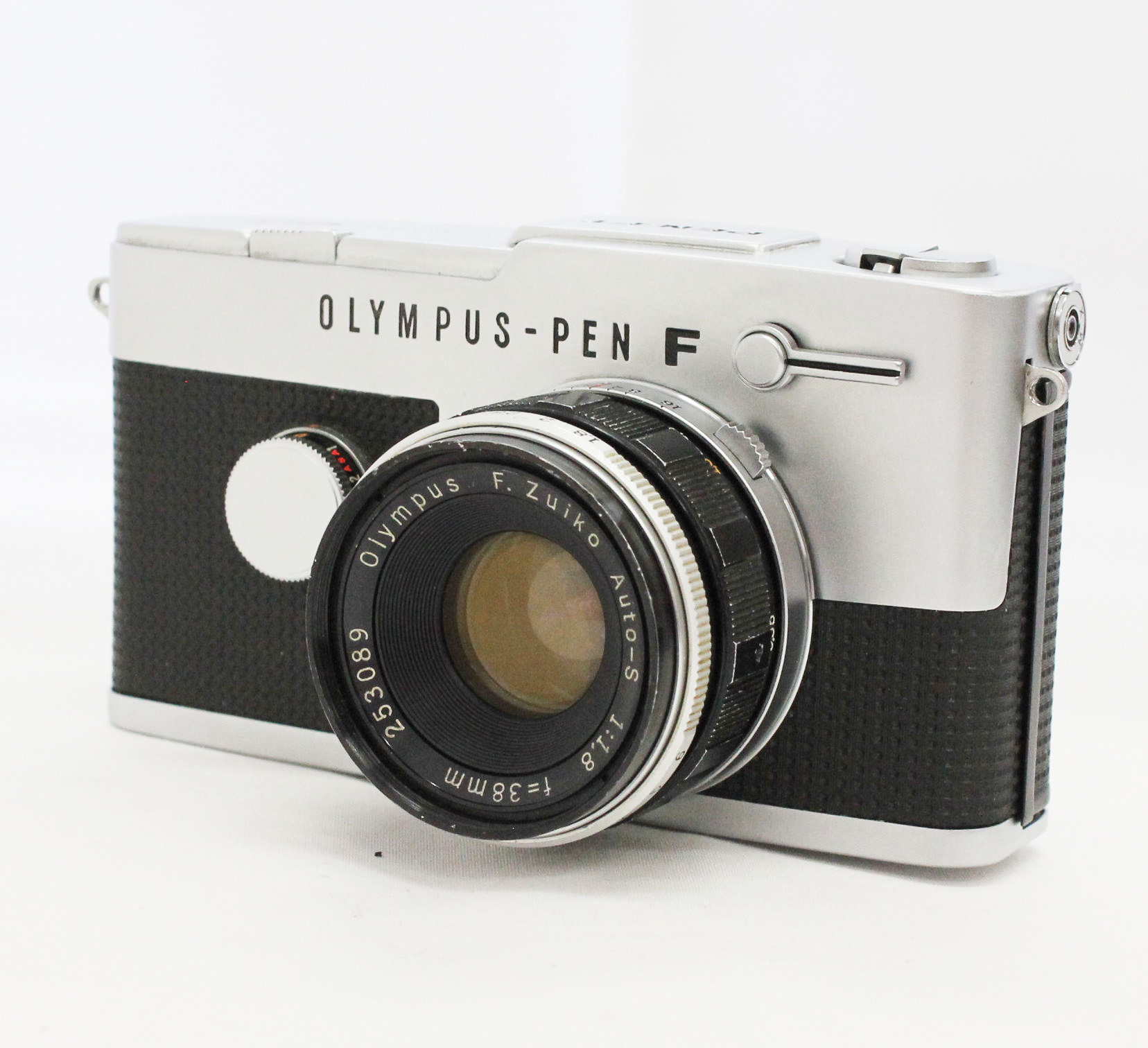 【美品】 OLYMPUS PEN-F 花文字 / Zuiko Auto-S 38Olympus