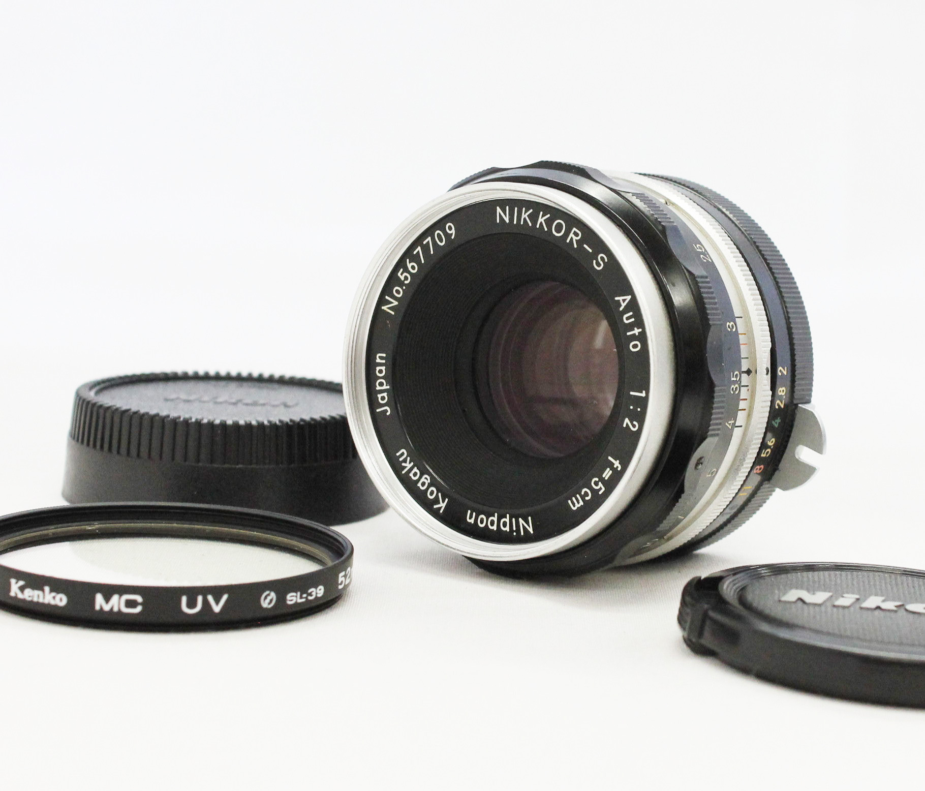 Japan Used Camera Shop | [Excellent+++++] Nikon Nippon Kogaku Nikkor-S Auto Non-Ai 5cm 50mm F/2 Lens from Japan