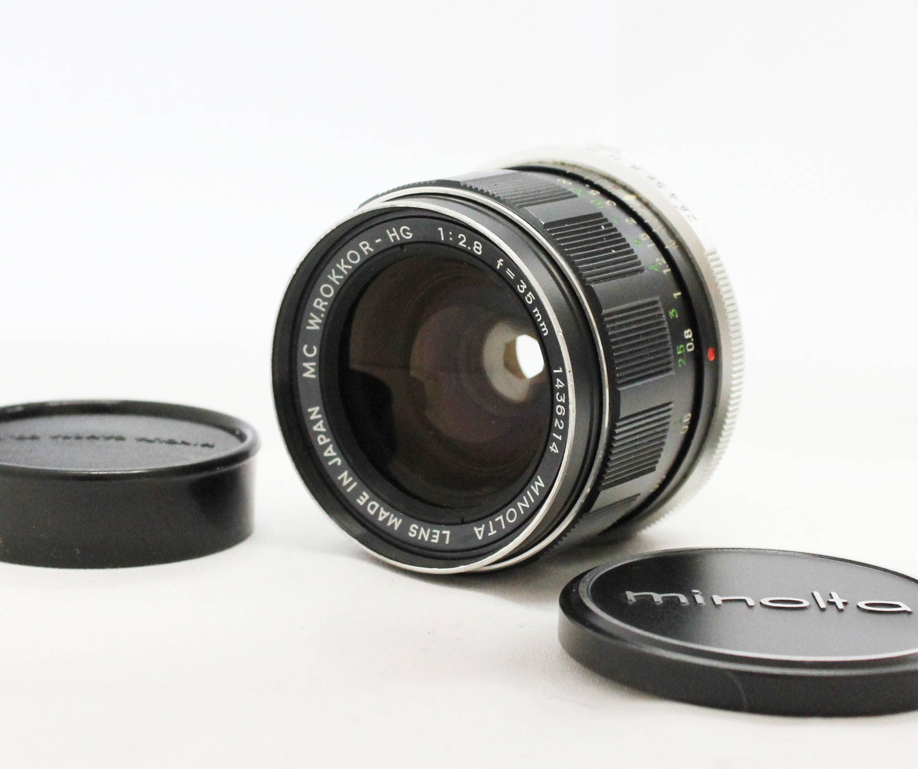 Japan Used Camera Shop | [Exc++] Minolta MC W.Rokkor-HG 35mm F/2.8 Lens from Japan