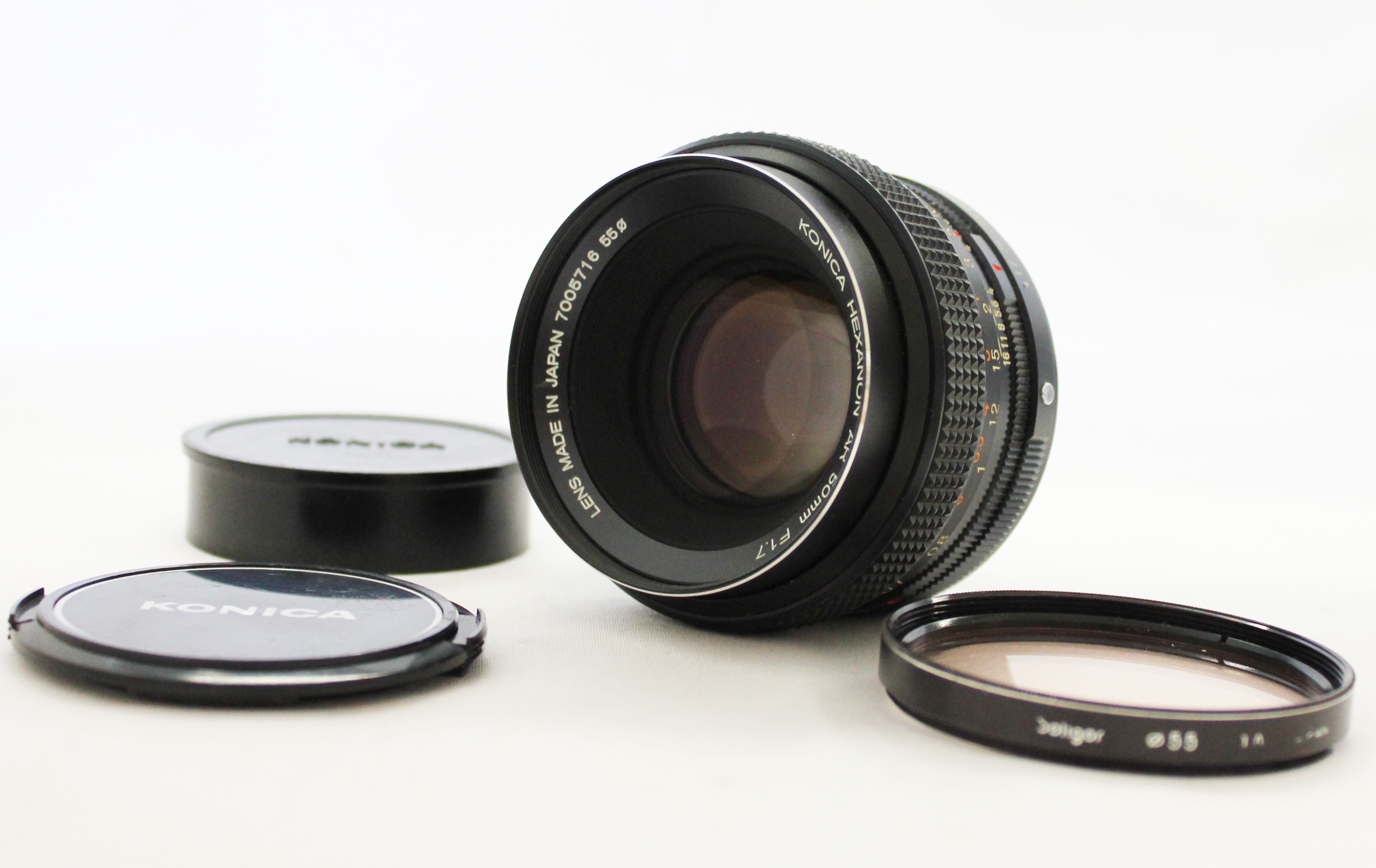 Japan Used Camera Shop | [Near Mint] Konica Hexanon AR 50mm F/1.7 Lens from Japan