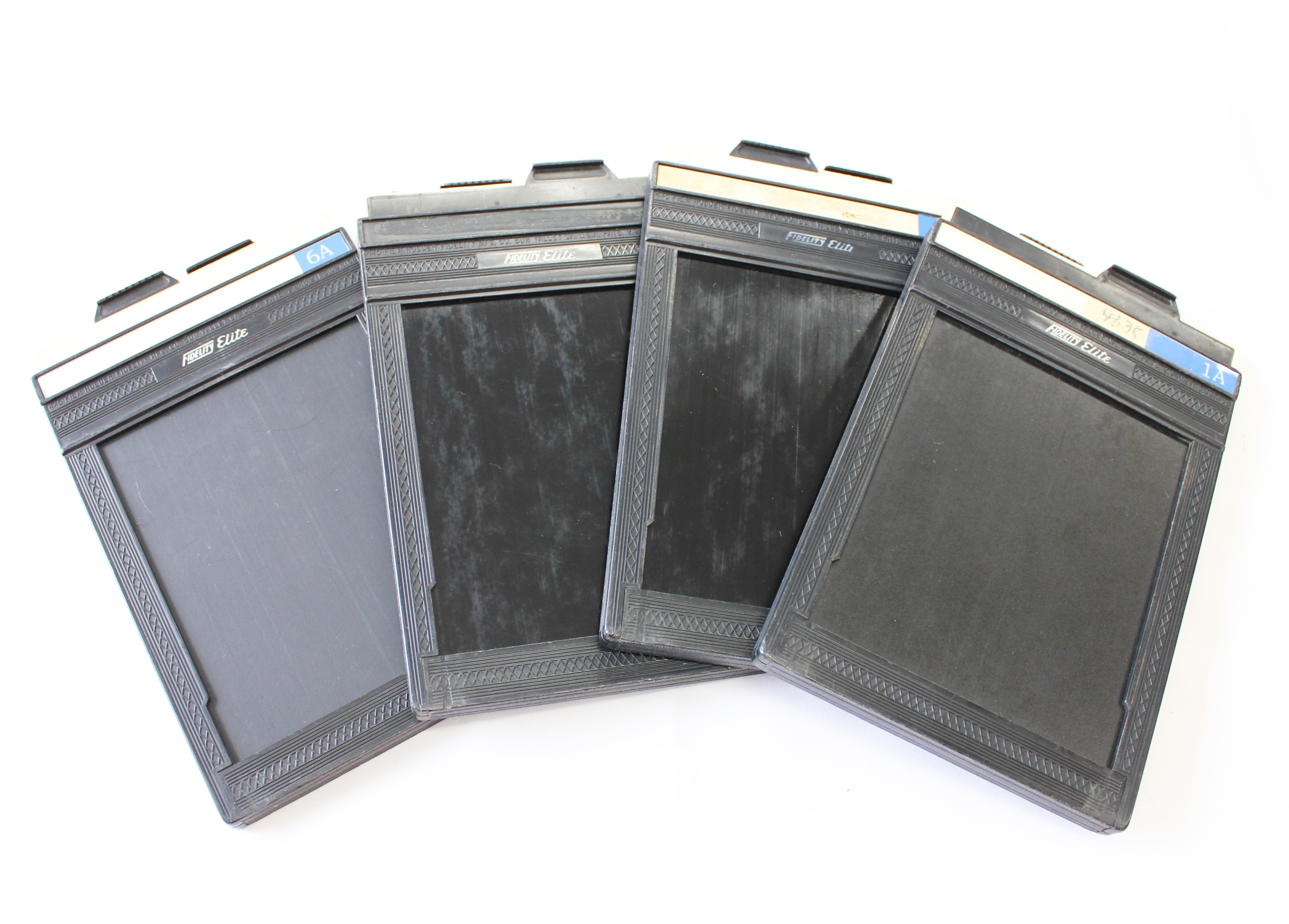 Japan Used Camera Shop | Fidelity 4x5 Cut Film Holder Lot of 4 from Japan