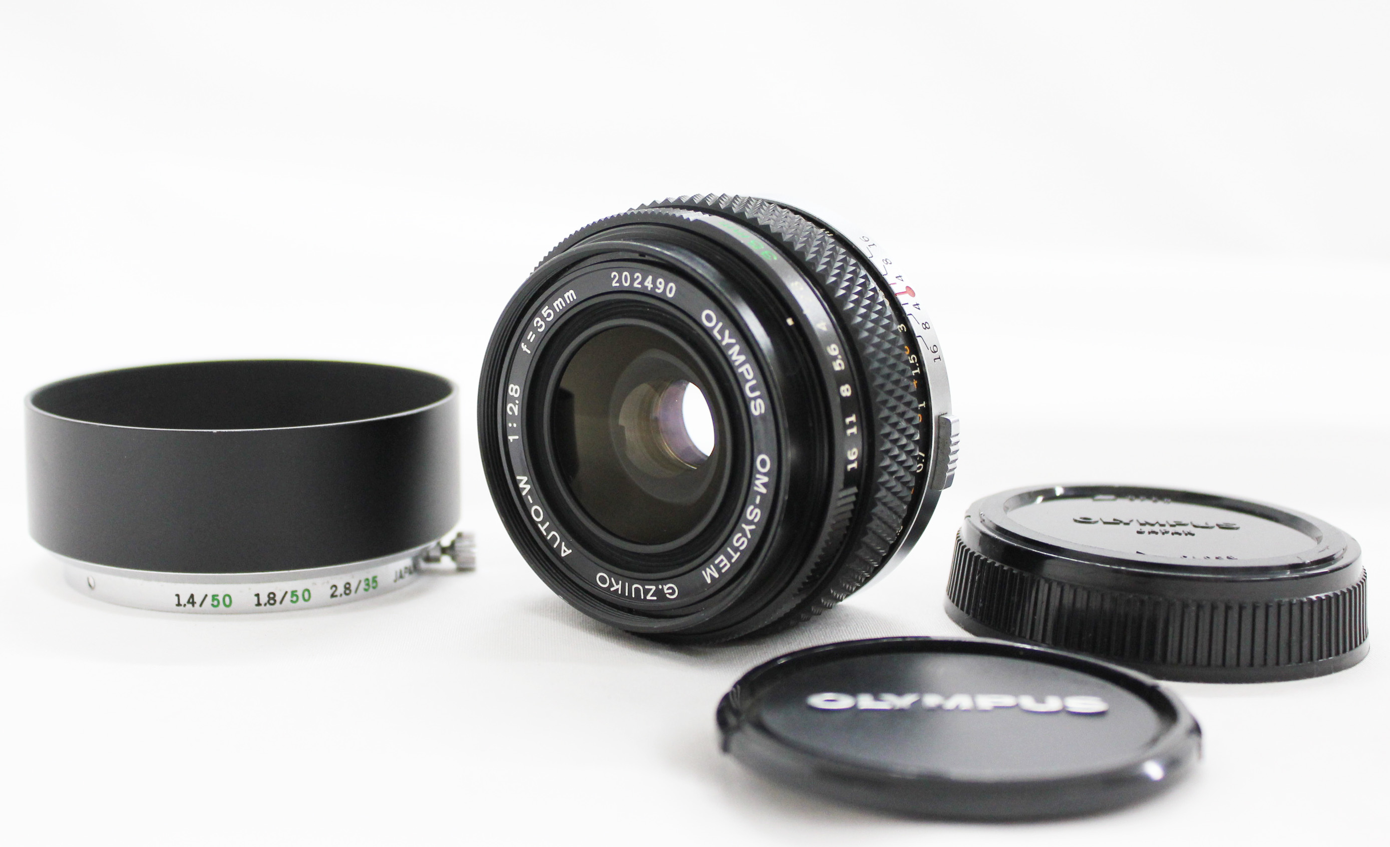 Olympus OM-SYSTEM G.Zuiko Auto-W 35mm F/2.8 Lens from Japan (C1420) | Big  Fish J-Camera (Big Fish J-Shop)