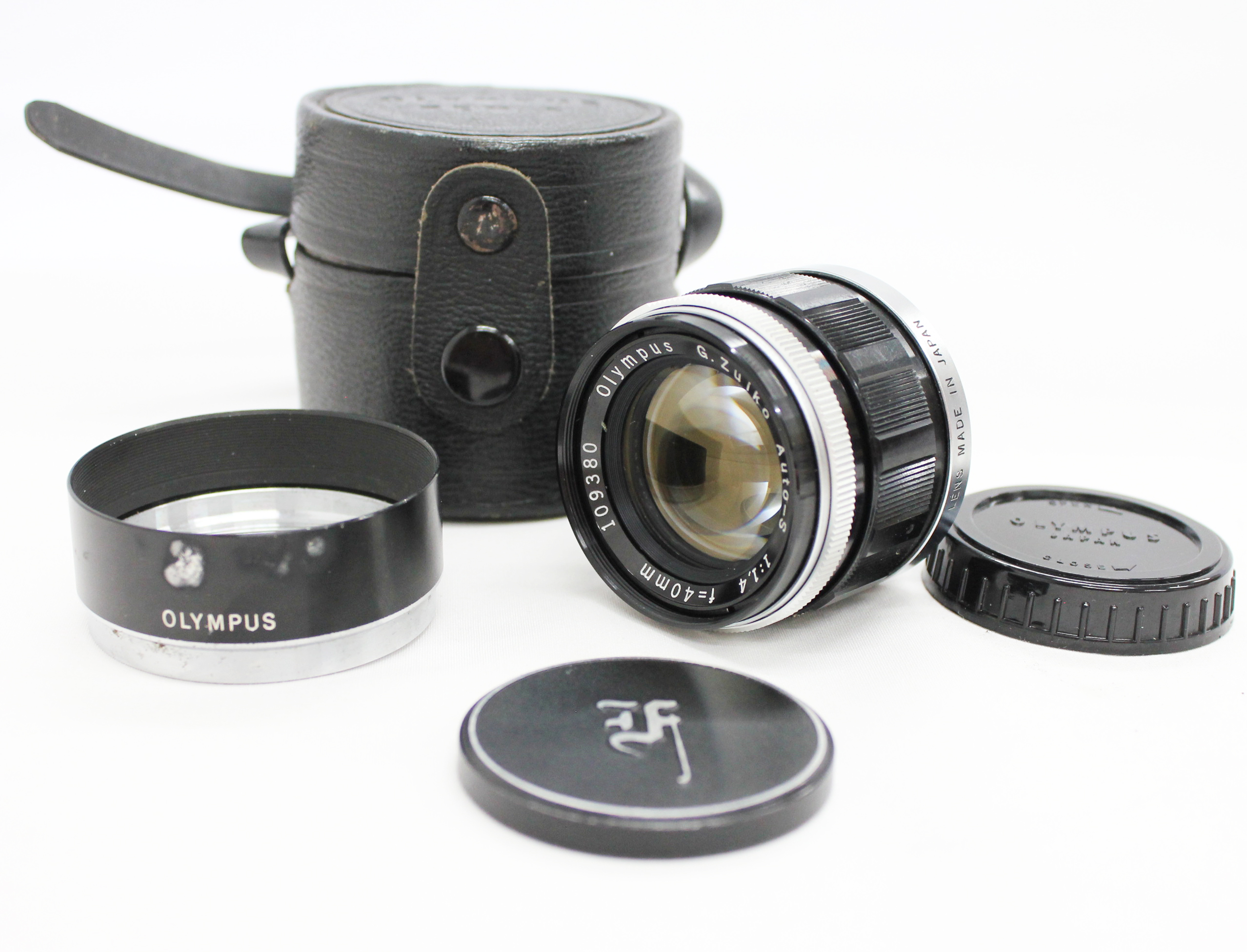 Japan Used Camera Shop | Olympus G.Zuiko Auto-S 40mm F/1.4 Lens for Pen F FT FV from Japan