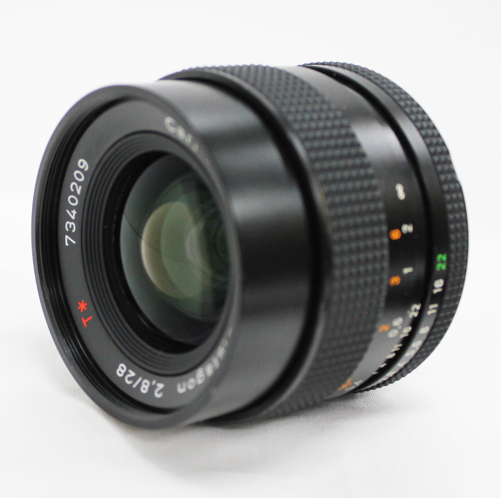 Contax Carl Zeiss Distagon T* 28mm F2.8 MMJ Lens CY Y/C Mount from