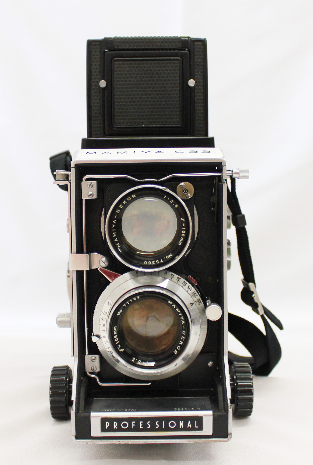  Mamiya C33 Professional Medium Format TLR with 105mm F/3.5 Lens from Japan Photo 2