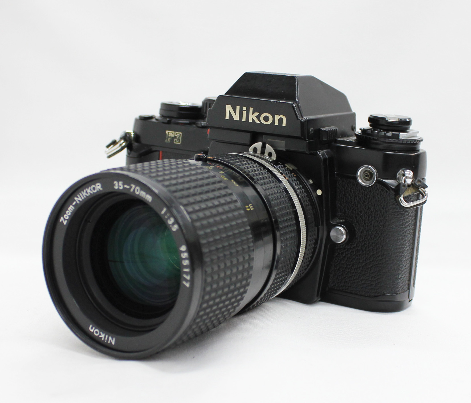 Japan Used Camera Shop | [Excellent+++] Nikon F3 SLR Camera with Ai-s Zoom-Nikkor 35-70mm F/3.5 Lens from Japan