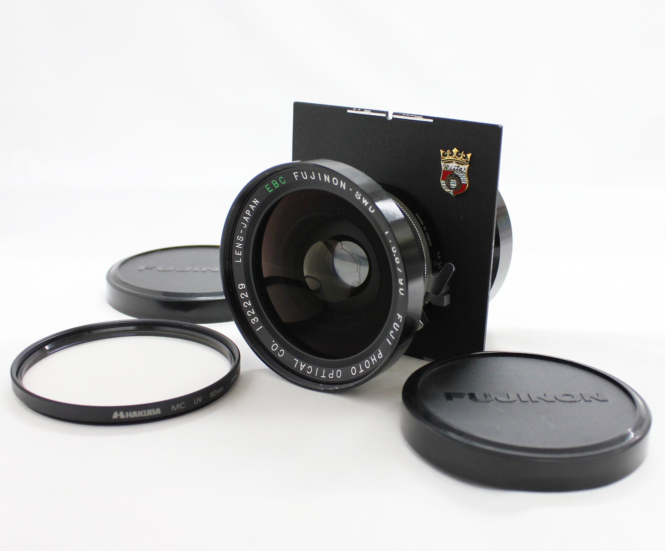 Fuji EBC Fujinon SWD 90mm F/5.6 4x5 Large Format Lens with Seiko Shutter  from Japan (C1502) | Big Fish J-Camera (Big Fish J-Shop)