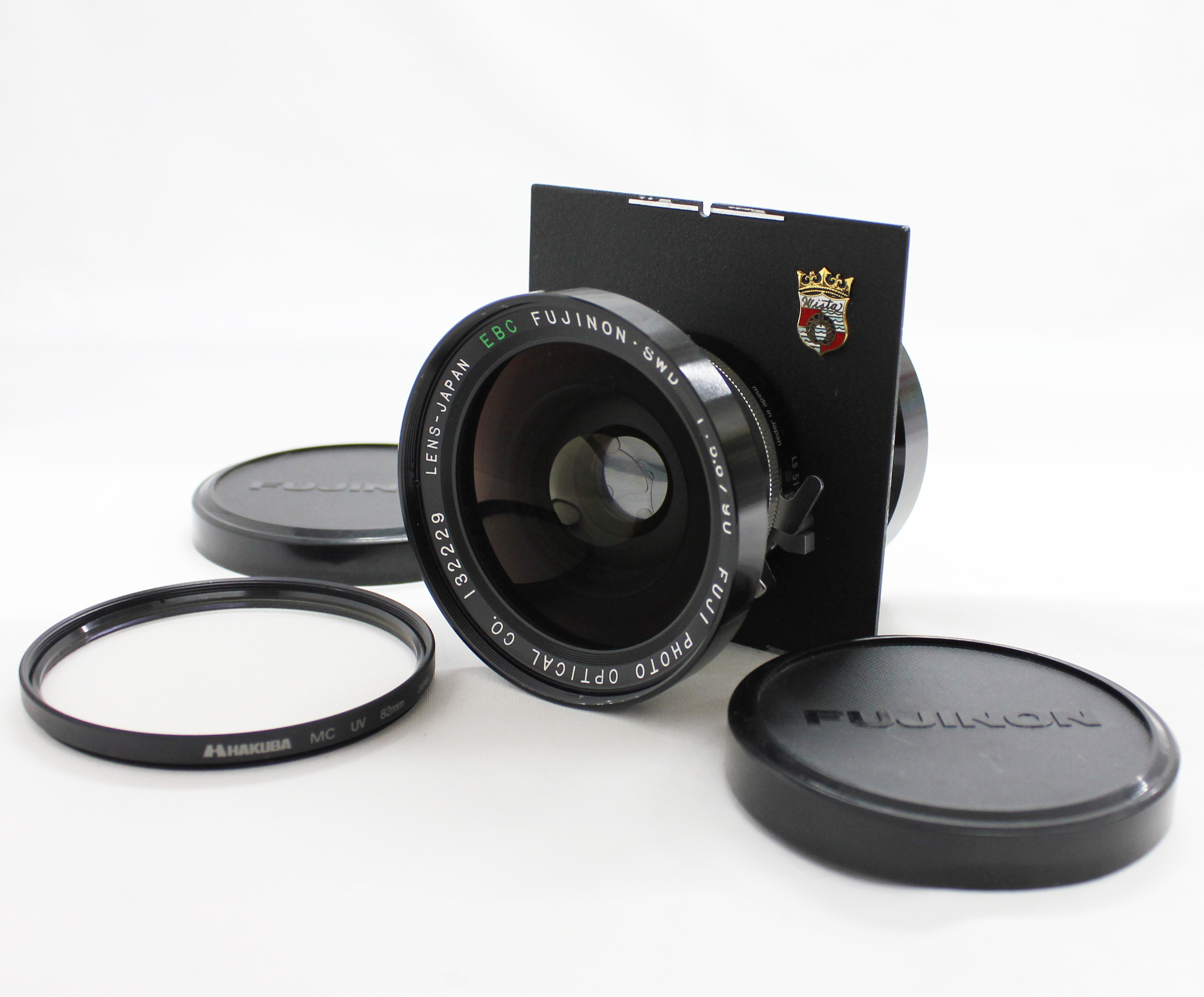 Fuji EBC Fujinon SWD 90mm F/5.6 4x5 Large Format Lens with Seiko