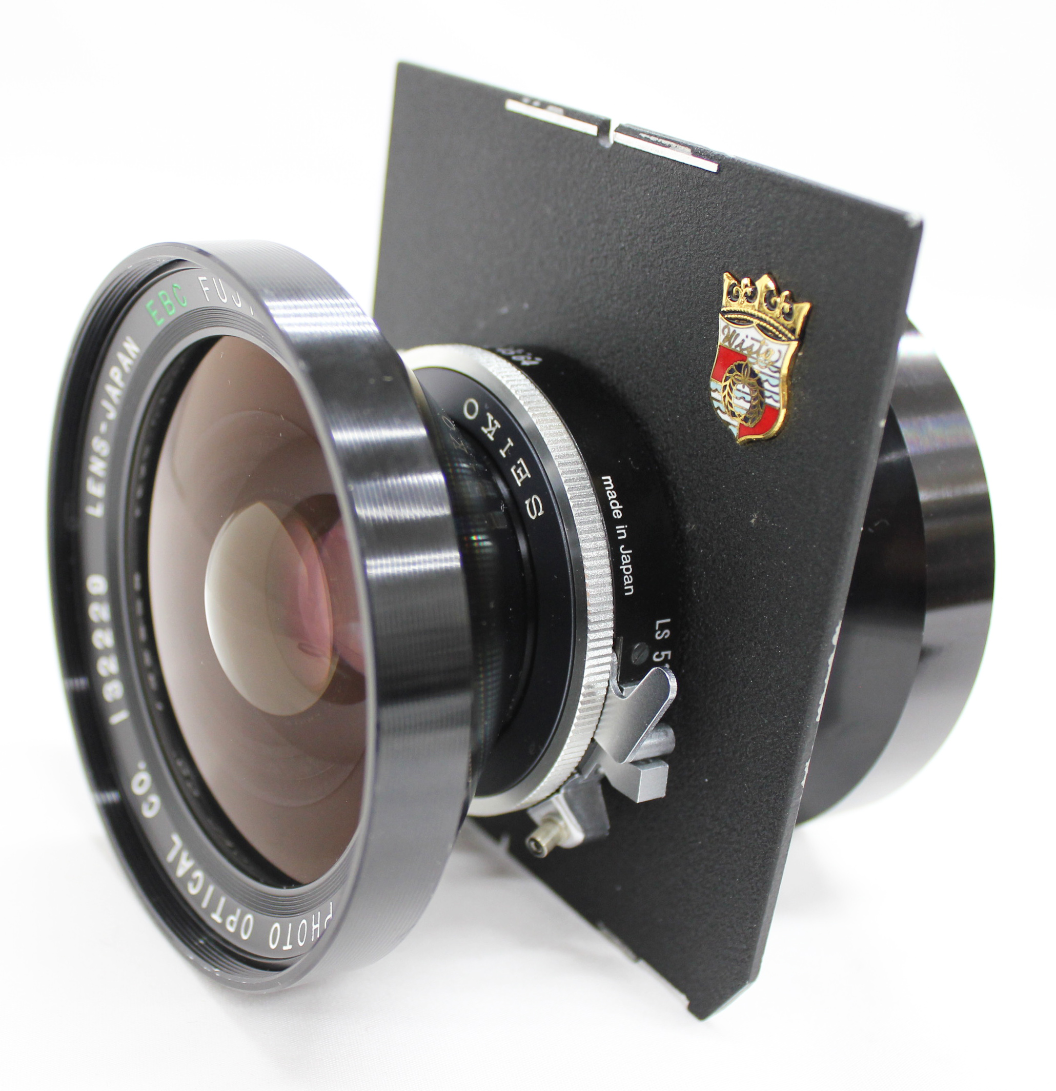 Fuji EBC Fujinon SWD 90mm F/5.6 4x5 Large Format Lens with Seiko ...