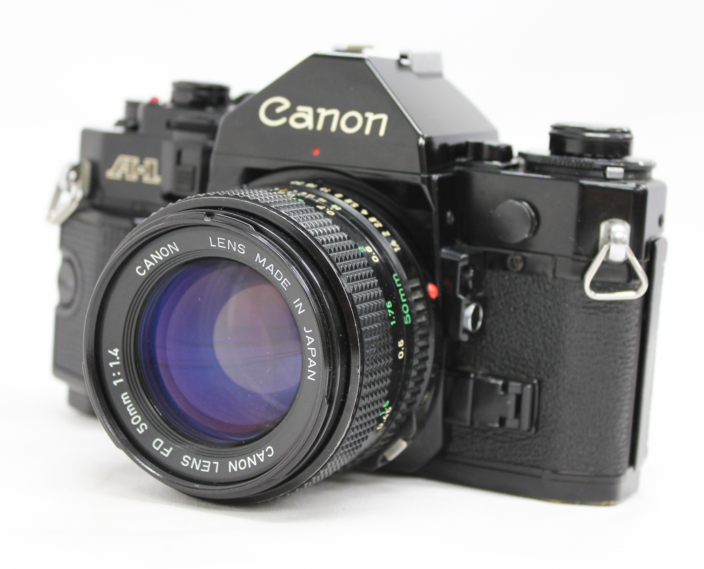 Japan Used Camera Shop | [Exc++++] Canon A-1 35mm SLR Film Camera with New FD 50mm F/1.4 Lens from Japan