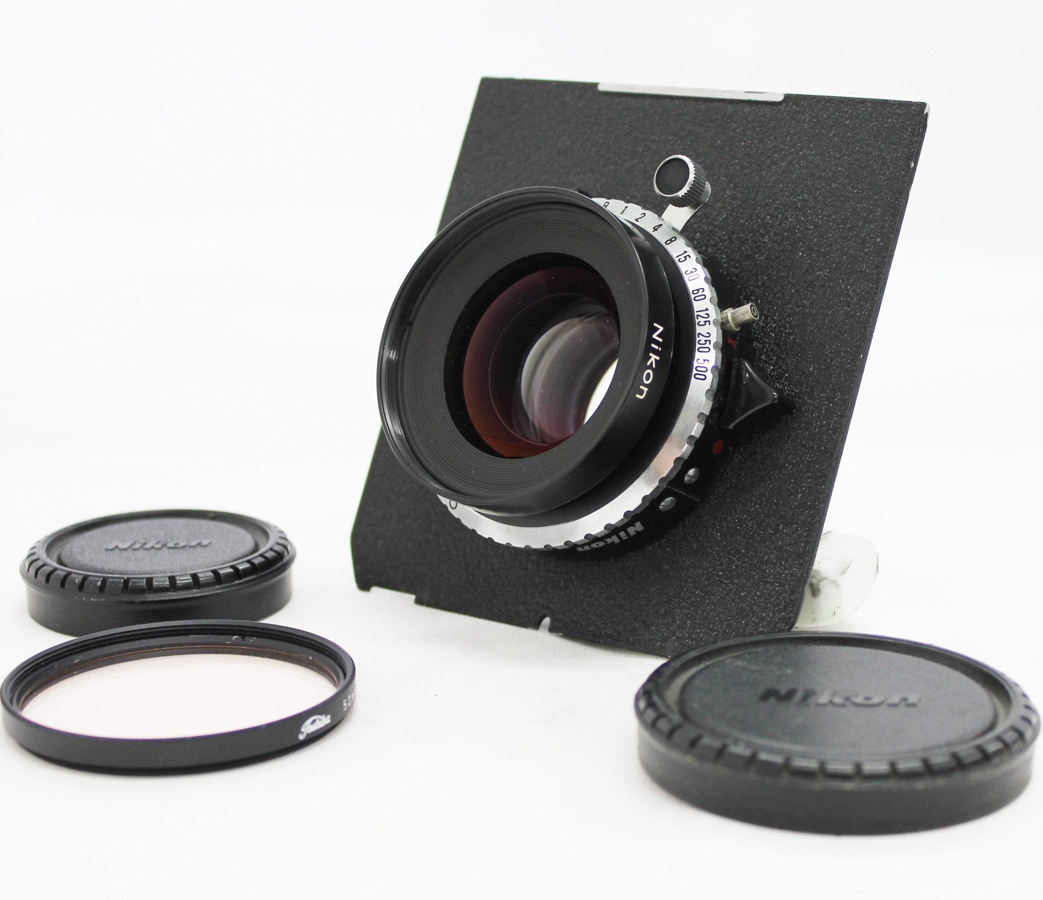 Japan Used Camera Shop | [Near Mint] Nikon Nikkor-W 135mm F/5.6 4x5 Lens with Copal 0 Shutter from Japan