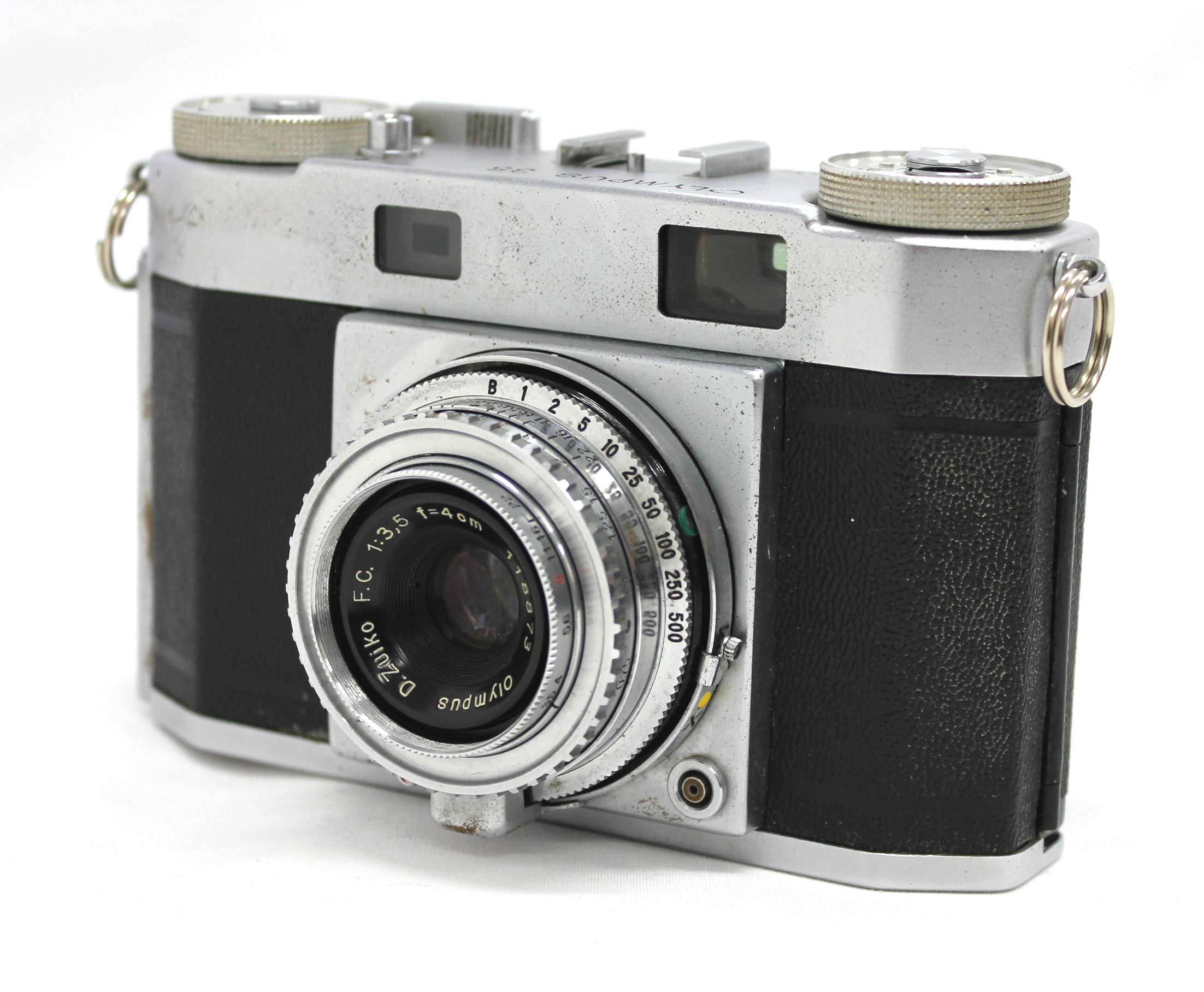 Japan Used Camera Shop | [Vintage] Olympus 35 Rangefinder Film Camera with D.Zuiko F.C. 40mm F3.5 Lens and Copal Shutter from Japan 