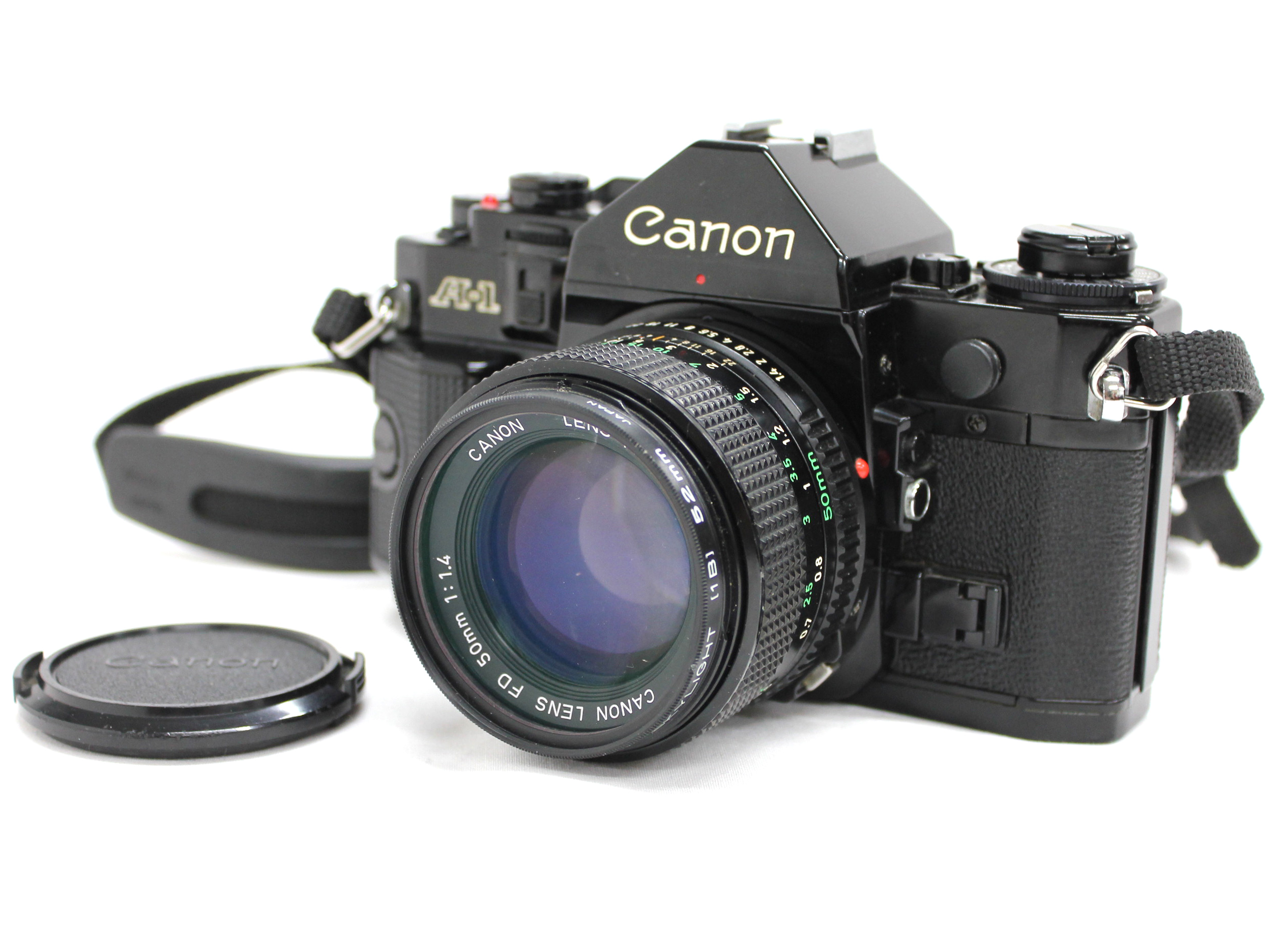 Japan Used Camera Shop | [Excellent+++] Canon A-1 35mm SLR Film Camera with New FD 50mm F/1.4 Lens from Japan