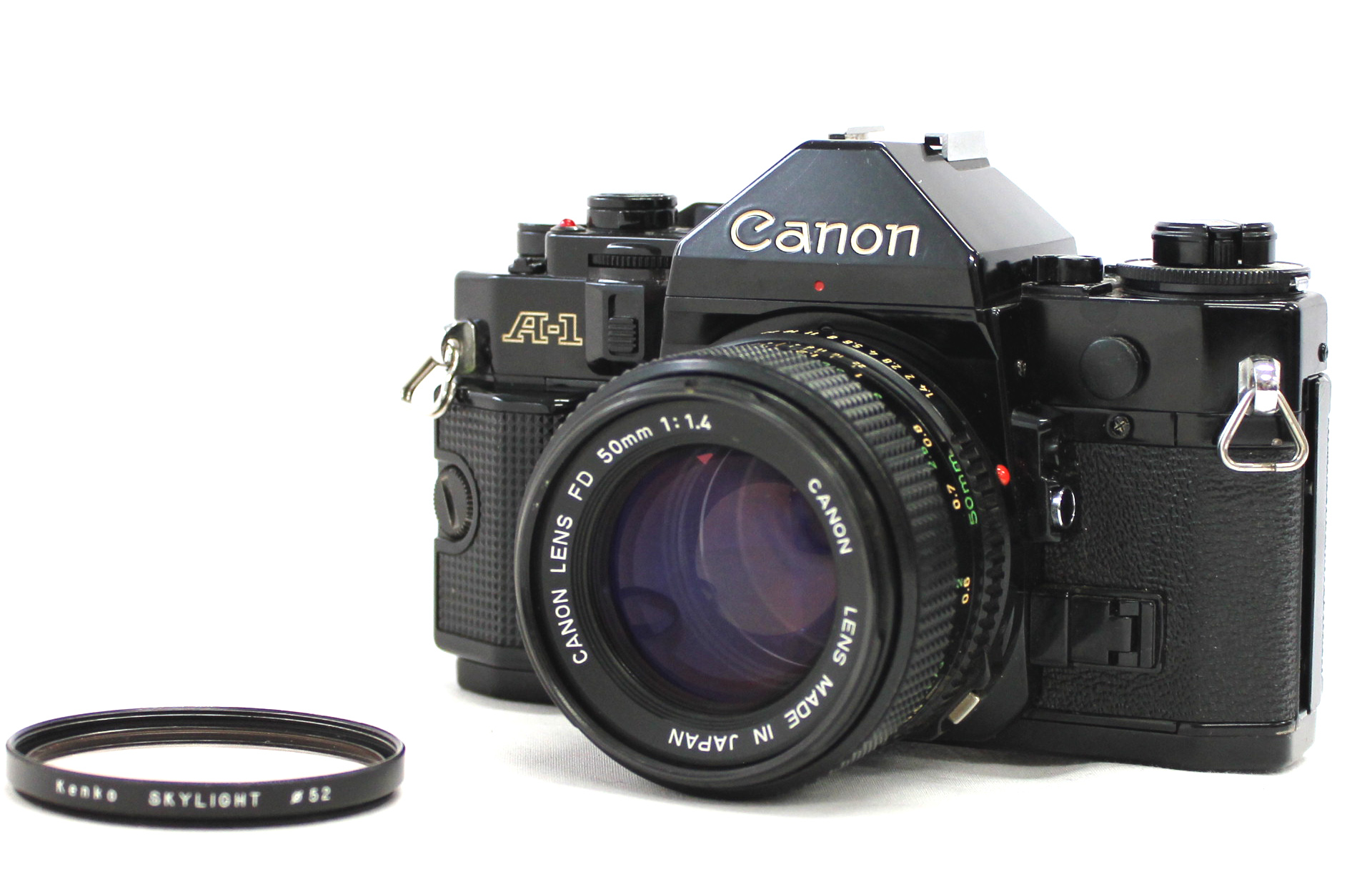Japan Used Camera Shop | [Exc+++++] Canon A-1 35mm SLR Film Camera with New FD 50mm F/1.4 Lens from Japan