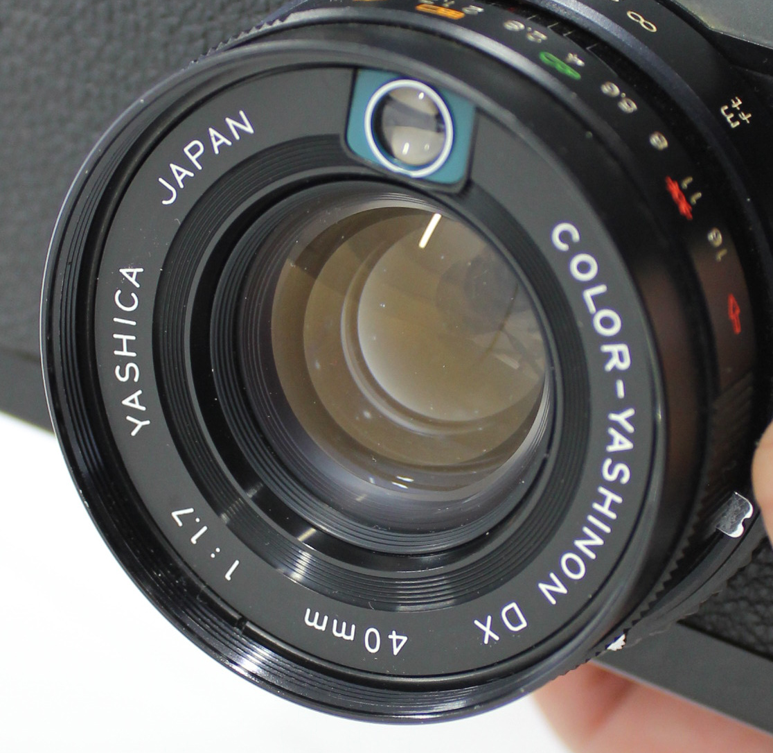 Yashica Electro 35 GX Rangefinder Camera Black w/40mm F/1.7 Lens from Japan Photo 12