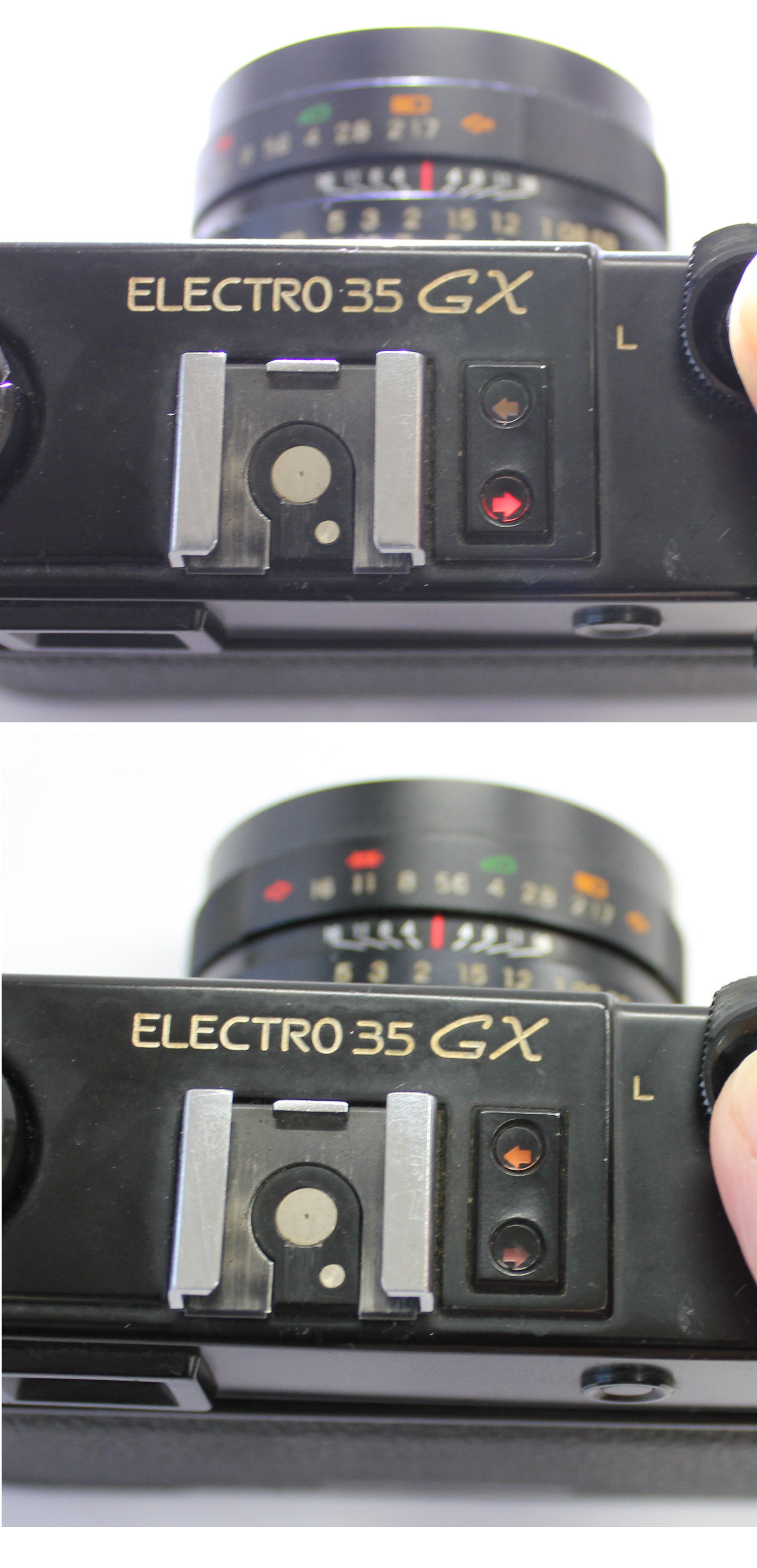 Yashica Electro 35 GX Rangefinder Camera Black w/40mm F/1.7 Lens from Japan Photo 13