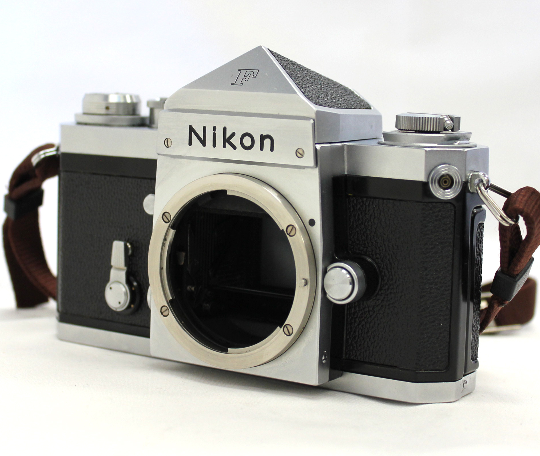 Nikon F Eye Level 35mm SLR Film Camera w/ 50mm F/1.4 Lens from