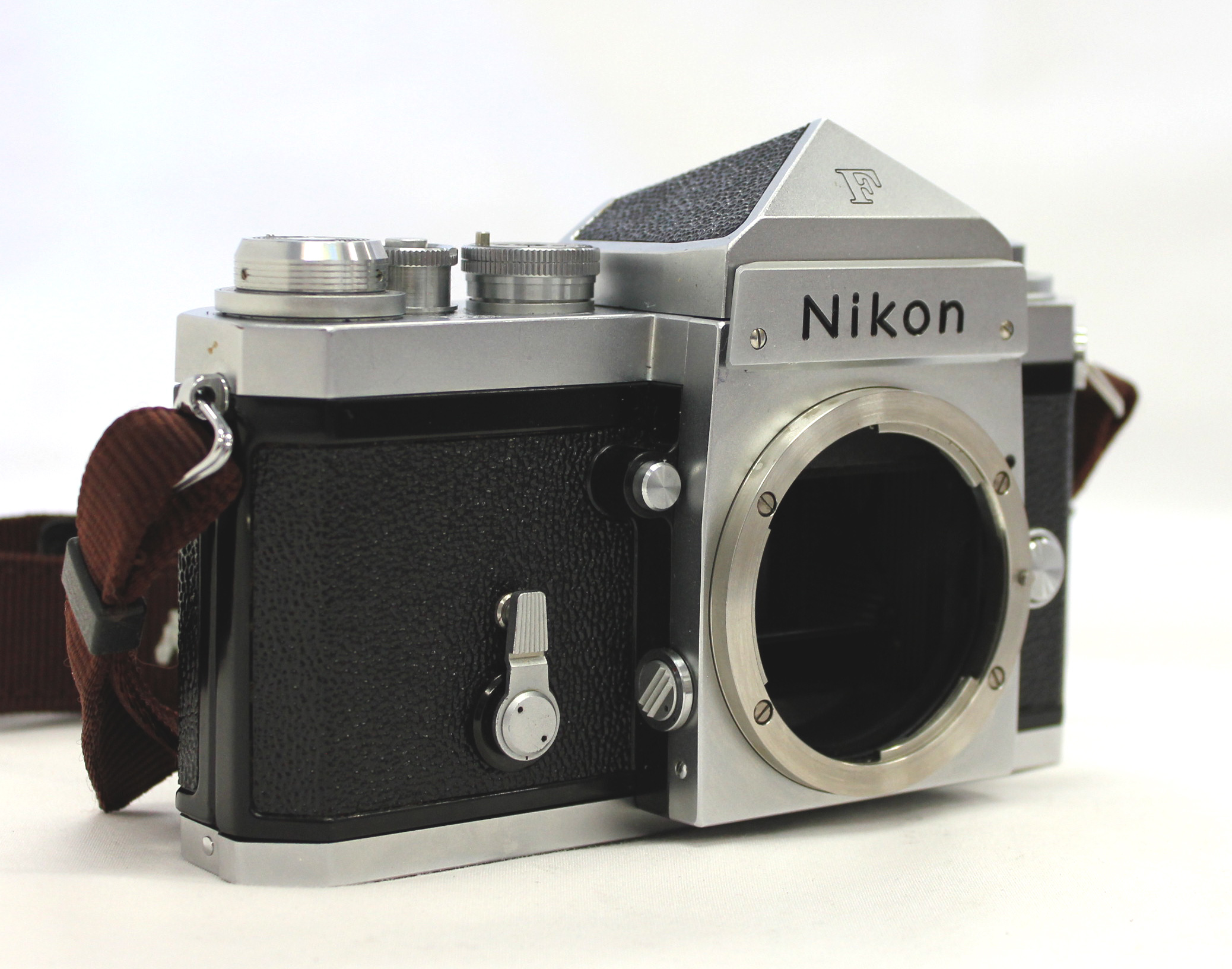 Nikon F Eye Level 35mm SLR Film Camera w/ 50mm F/1.4 Lens from