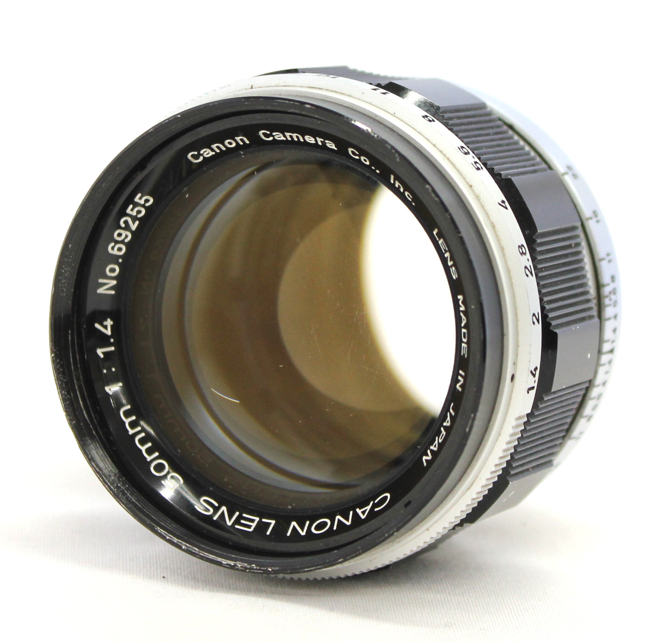 Japan Used Camera Shop | [Excellent+++] Canon 50mm F/1.4 L39 LTM Leica Screw Mount l Lens from Japan