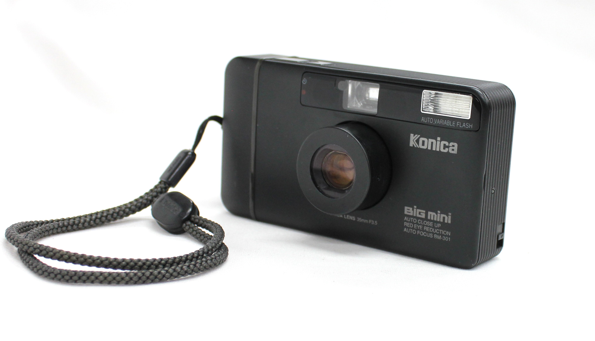 Konica Big Mini BM-301 35mm Point & Shoot Film Camera from Japan (C1604) |  Big Fish J-Camera (Big Fish J-Shop)