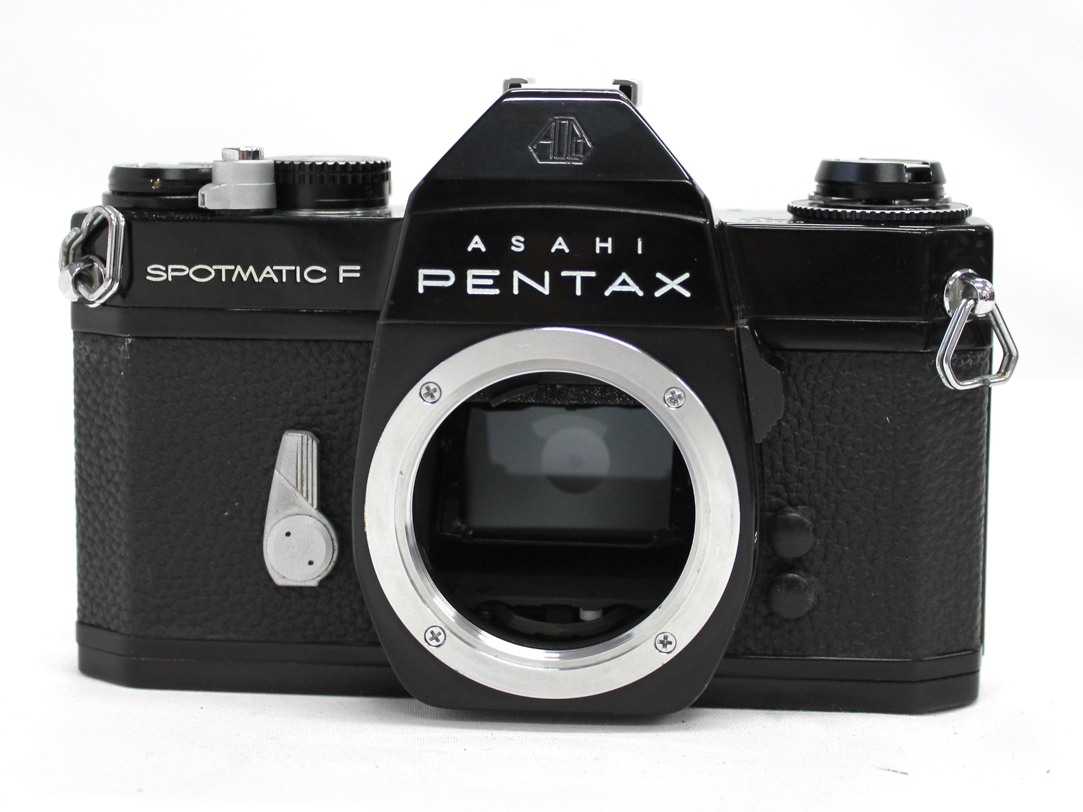 Asahi Pentax Spotmatic F SPF Black SLR Camera w/ SMC Takumar 55mm