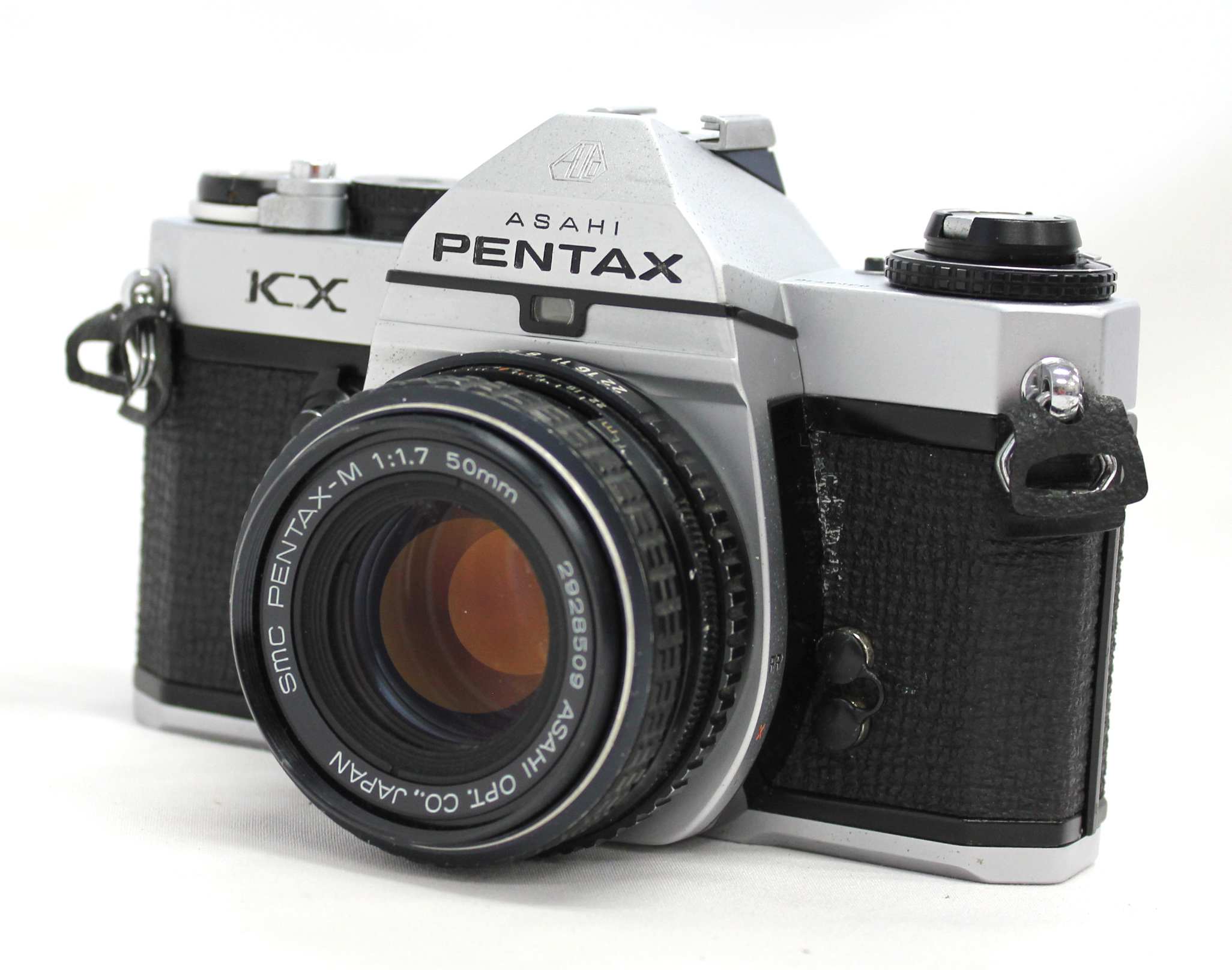 Japan Used Camera Shop | [Excellent++++] Pentax KX SLR Film Camera with SMC Pentax-M 50mm F/1.7 Bonus Lens from Japan