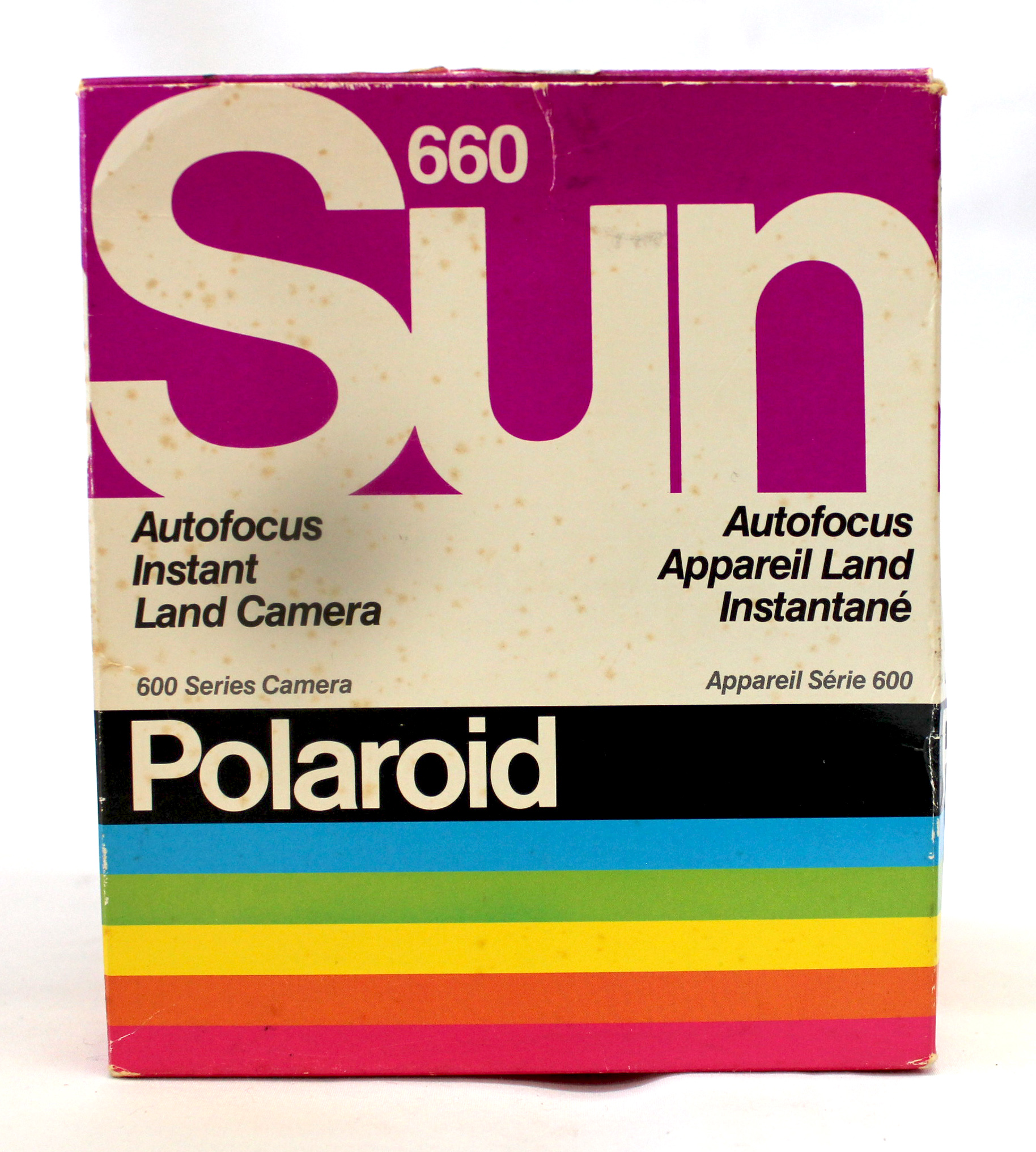  Polaroid Sun 660 AF Autofocus Instant Land Camera in Box from Japan Photo 10