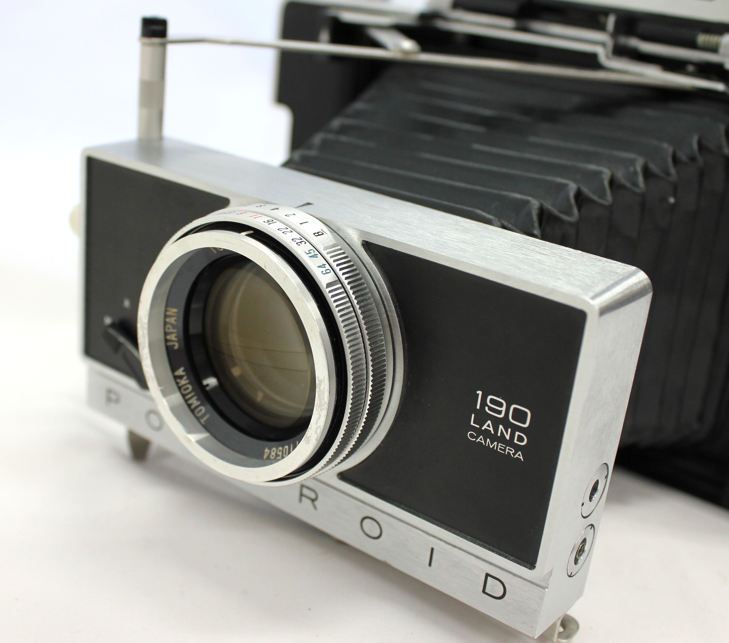  Polaroid Land Camera Model 190 Instant Film Camera w/ Tominon 114mm F/3.8 from Japan Photo 1