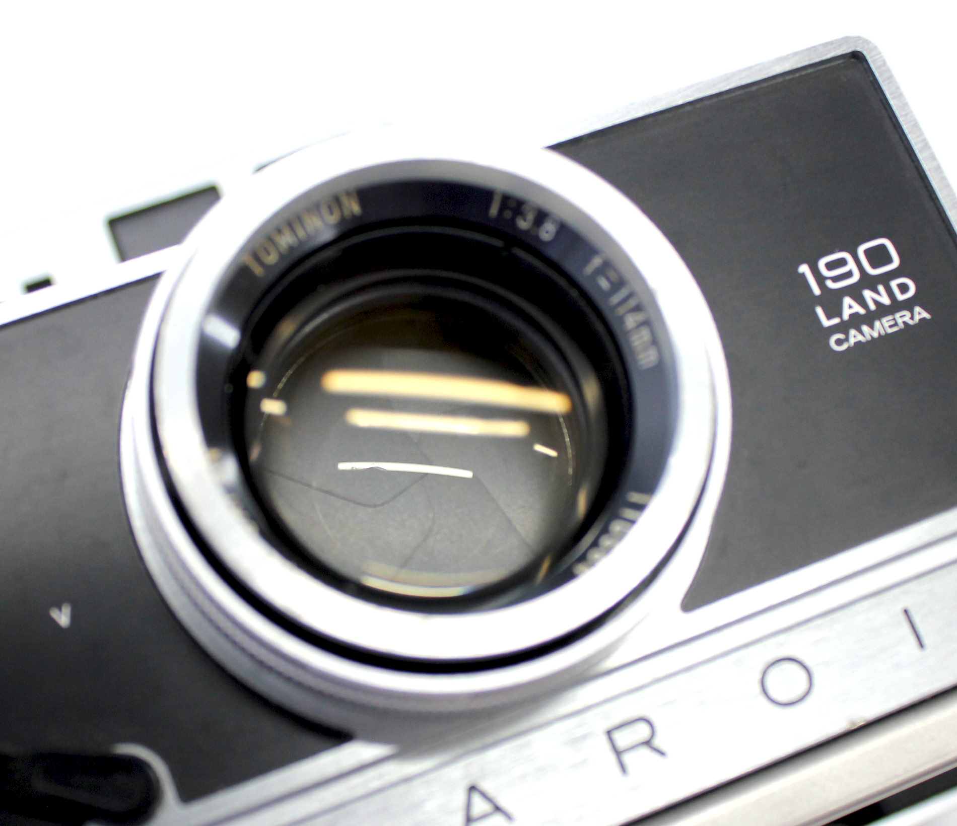  Polaroid Land Camera Model 190 Instant Film Camera w/ Tominon 114mm F/3.8 from Japan Photo 7