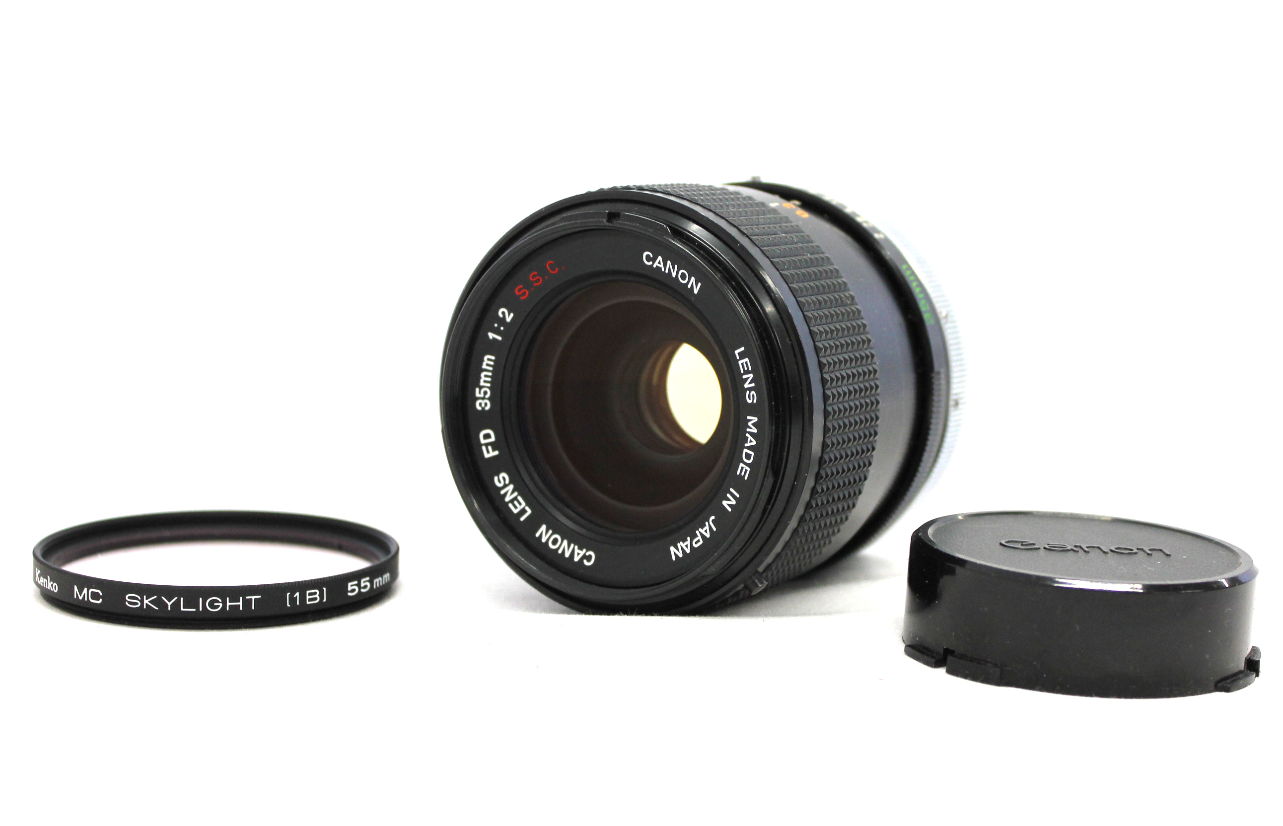 Japan Used Camera Shop | [Excellent++++] Canon FD 35mm F/2 S.S.C. SSC MF Wide Angle Lens from Japan