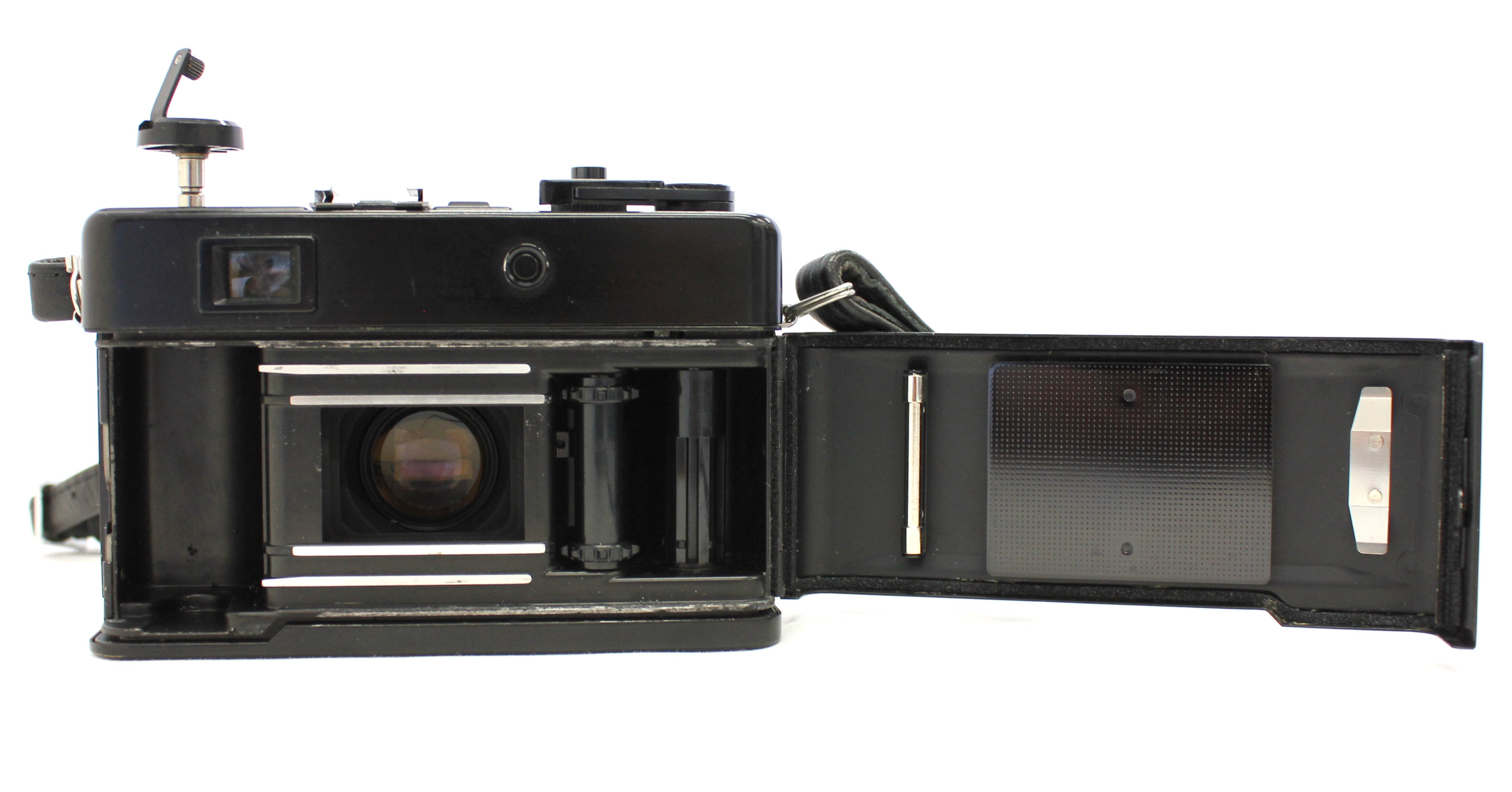  Yashica Electro 35 GX Rangefinder Camera Black w/40mm F/1.7 Lens from Japan Photo 9
