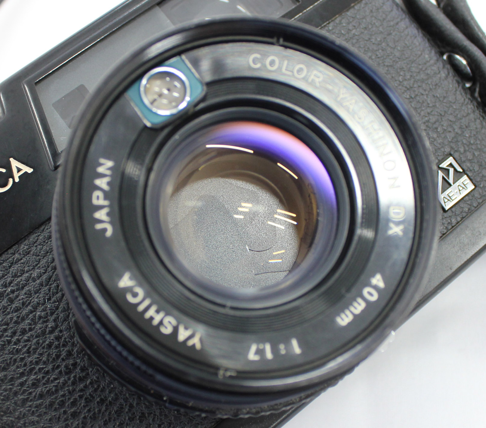  Yashica Electro 35 GX Rangefinder Camera Black w/40mm F/1.7 Lens from Japan Photo 10